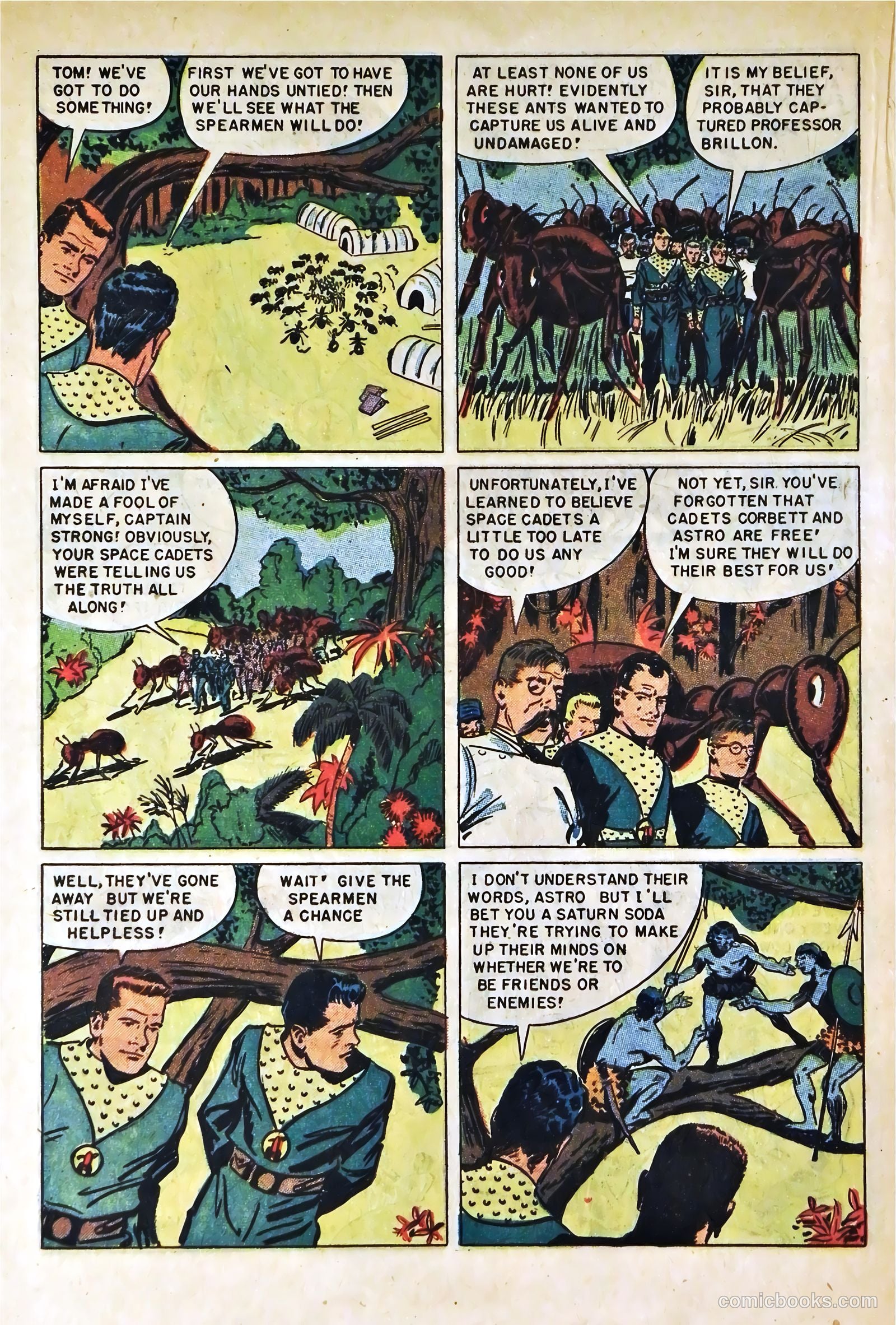 Tom Corbett Space Cadet #6 — page 20 of 36