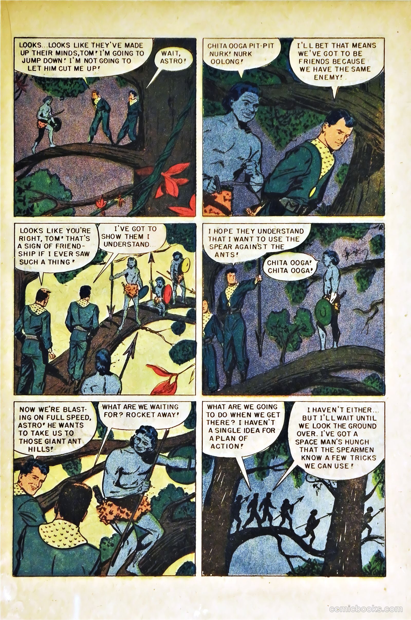 Tom Corbett Space Cadet #6 — page 21 of 36