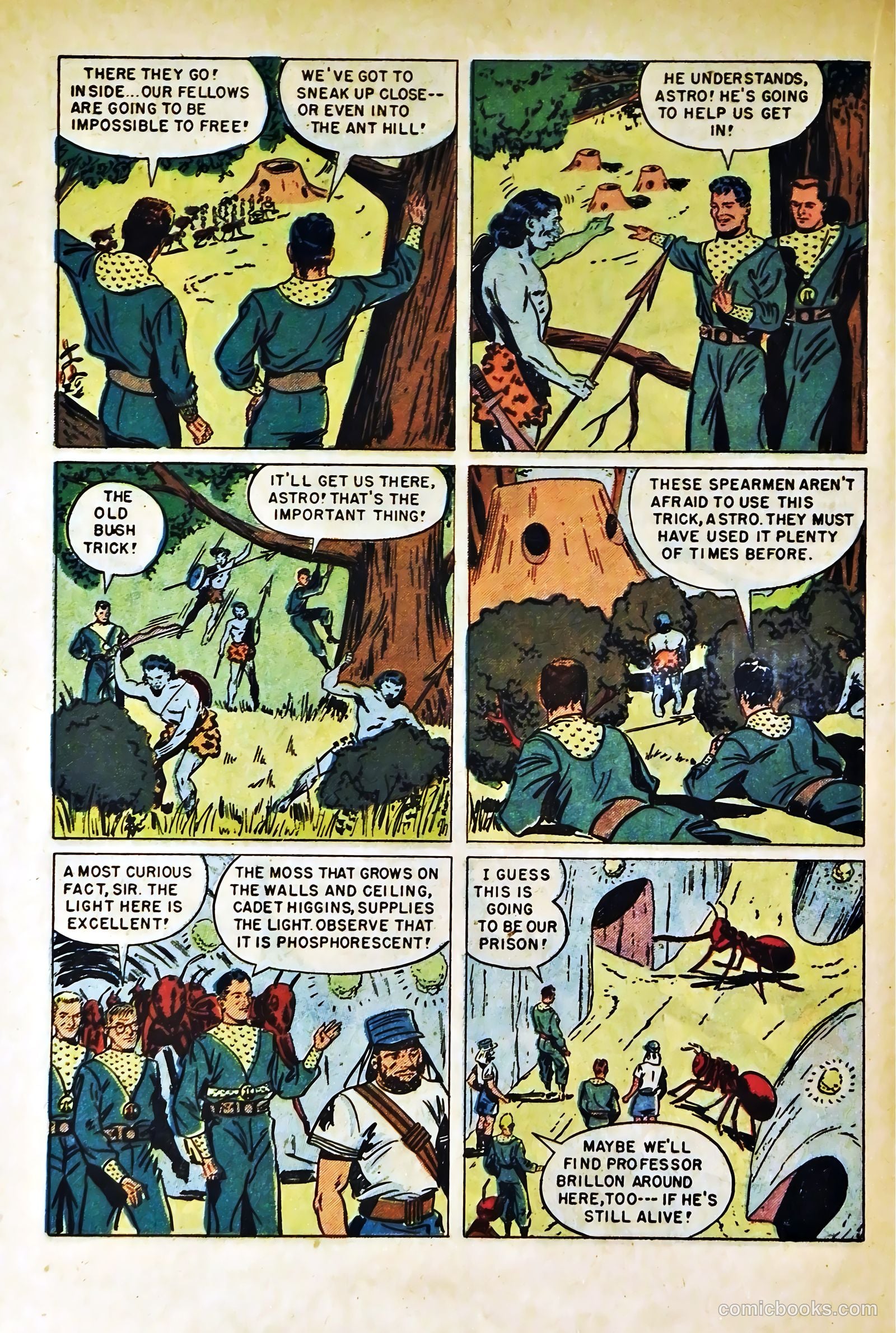 Tom Corbett Space Cadet #6 — page 22 of 36