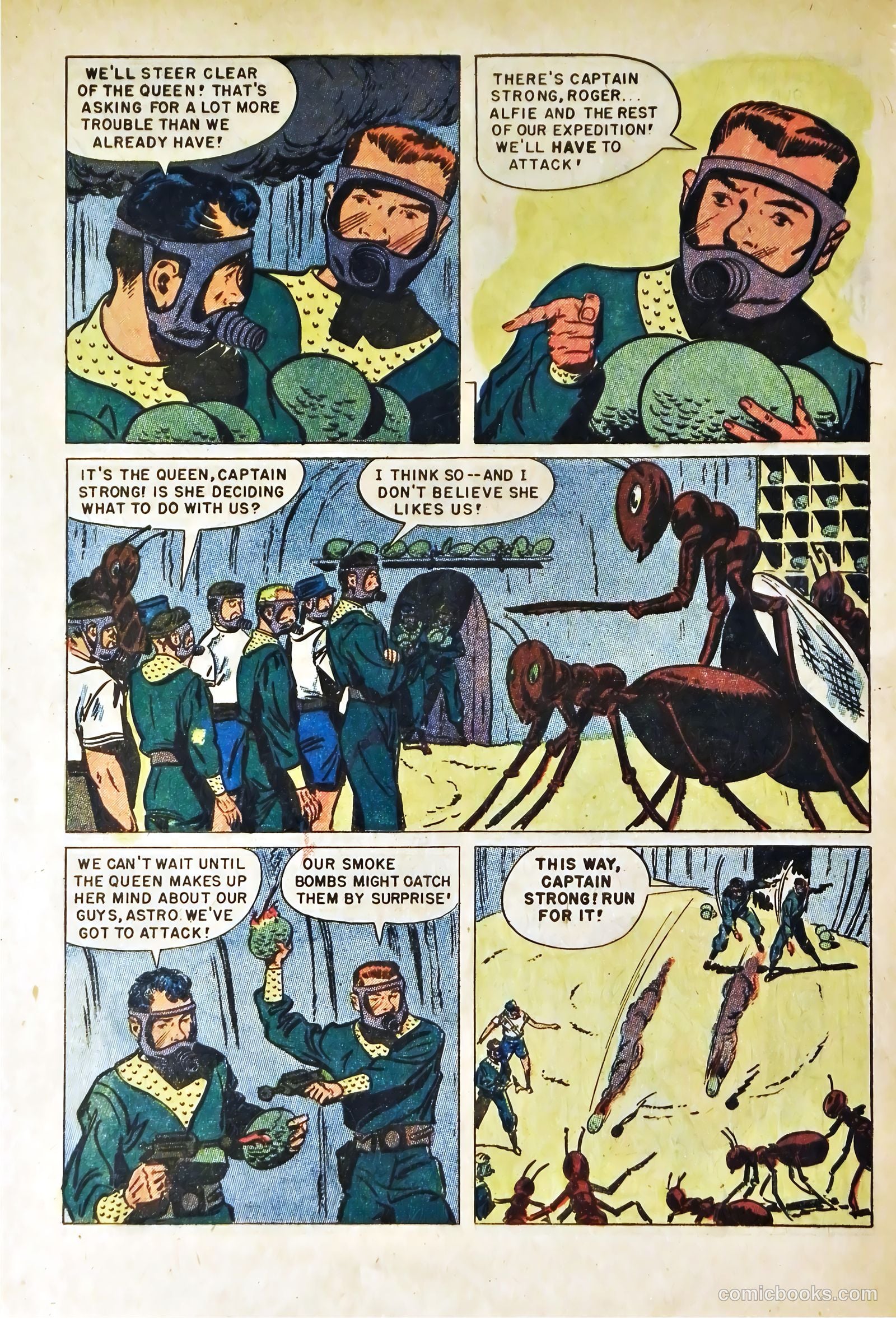 Tom Corbett Space Cadet #6 — page 28 of 36