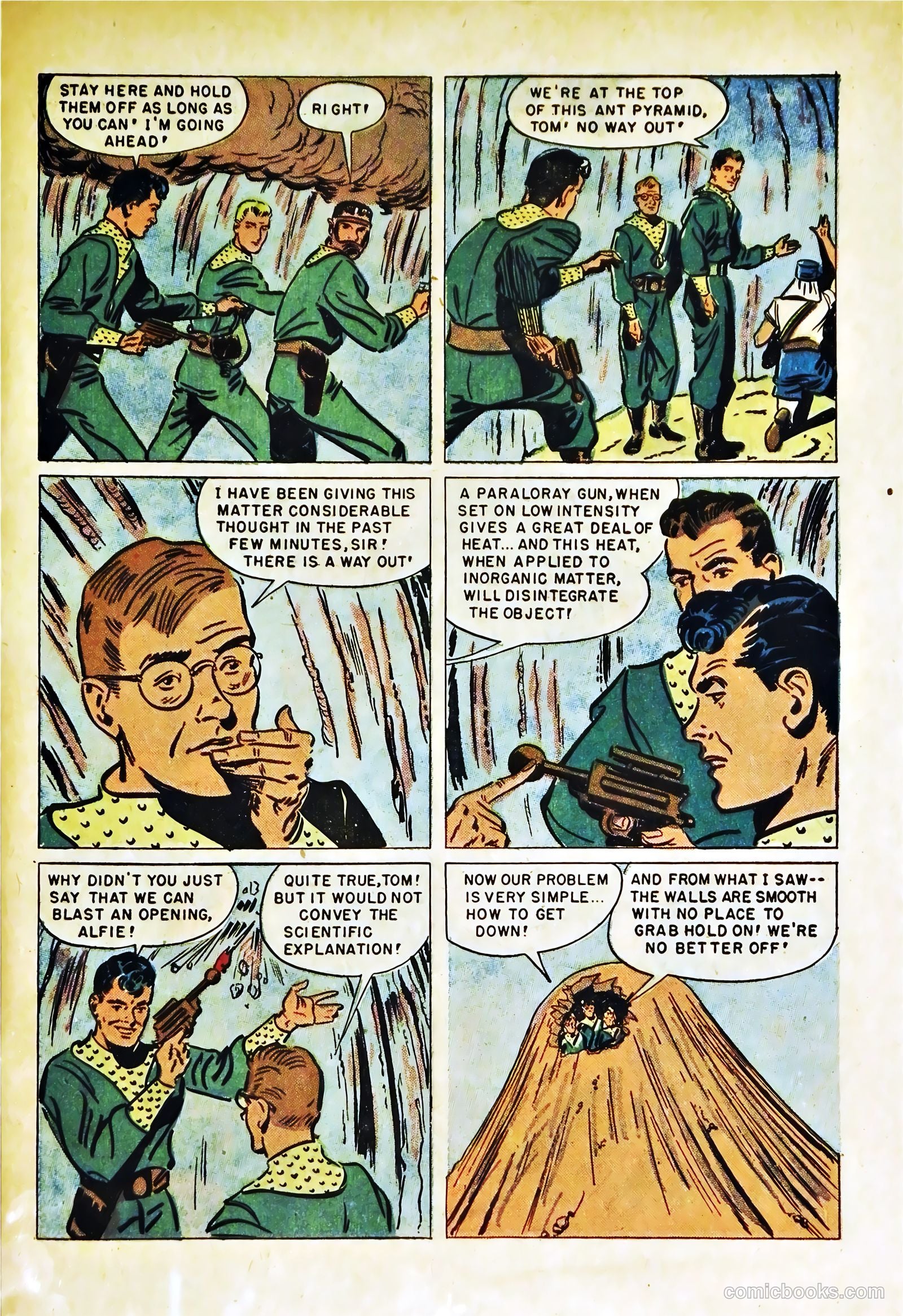 Tom Corbett Space Cadet #6 — page 31 of 36