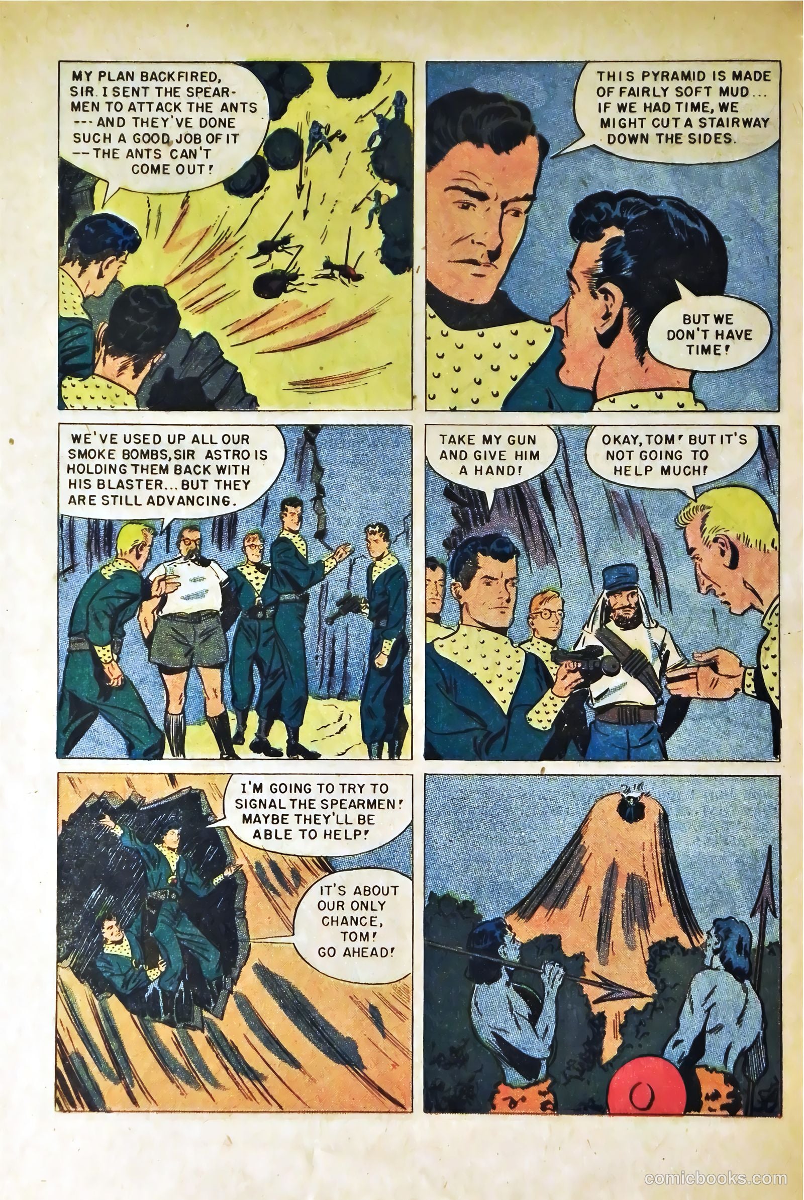Tom Corbett Space Cadet #6 — page 32 of 36