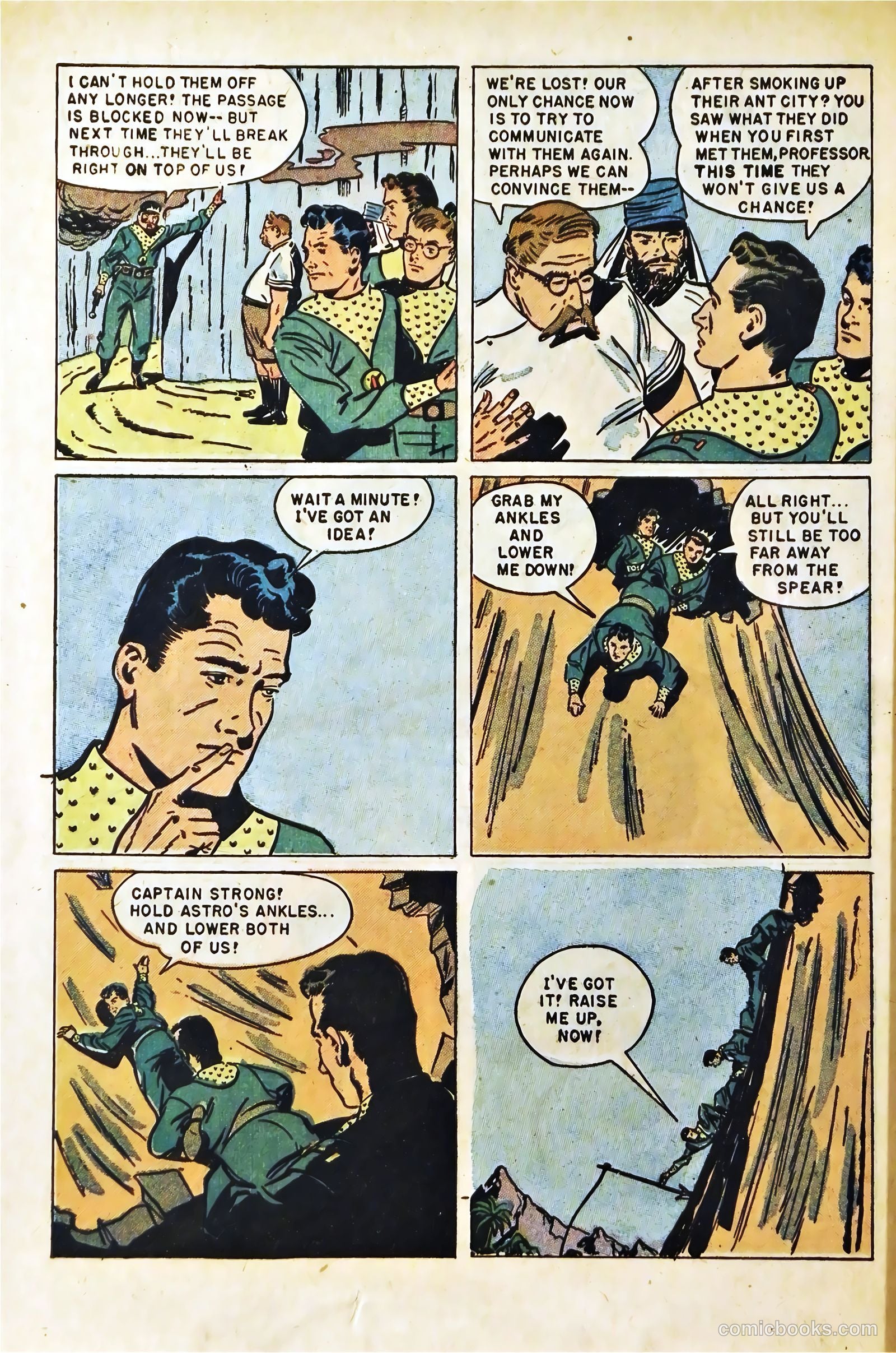 Tom Corbett Space Cadet #6 — page 34 of 36