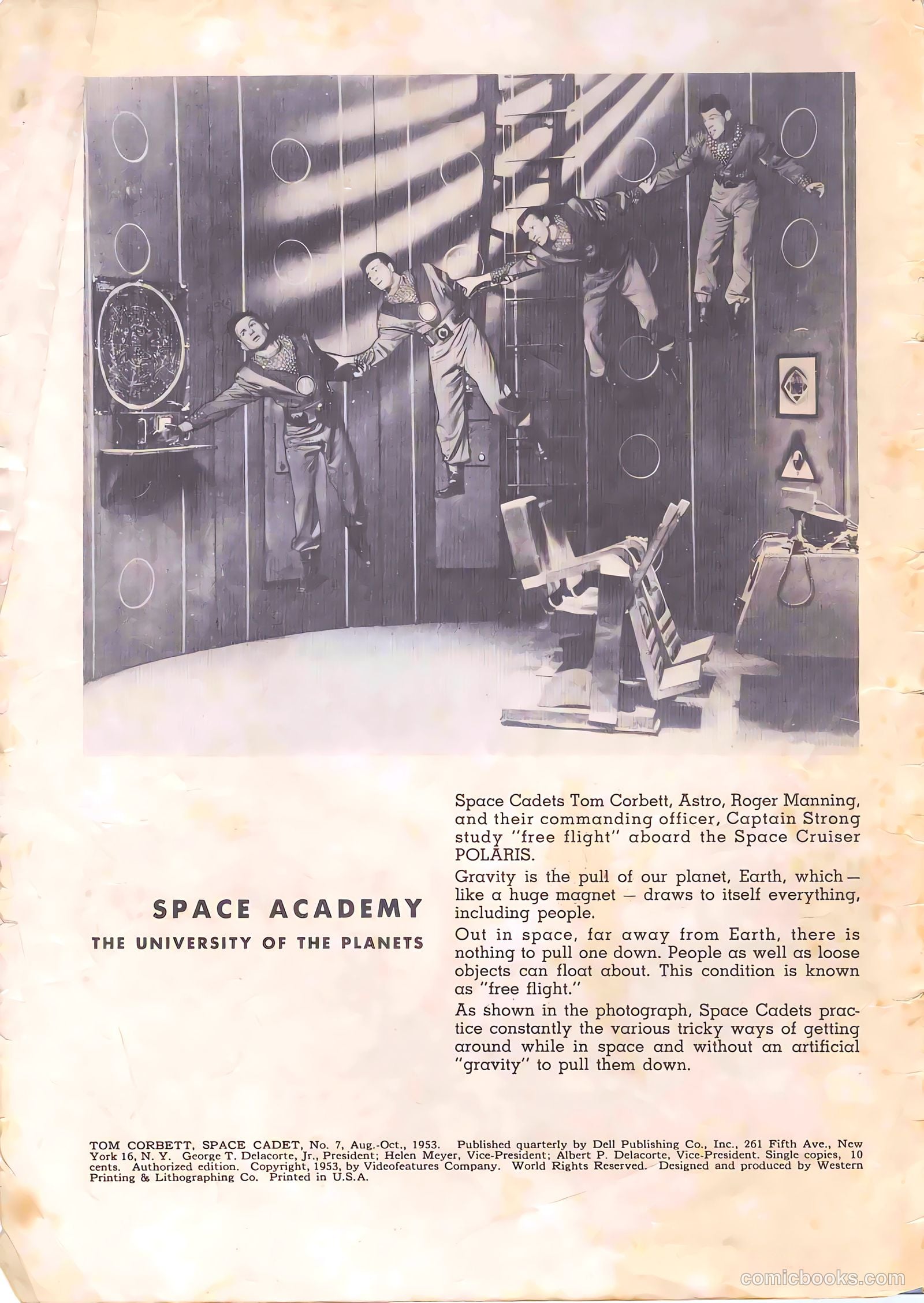 Tom Corbett Space Cadet #7 — page 2 of 36