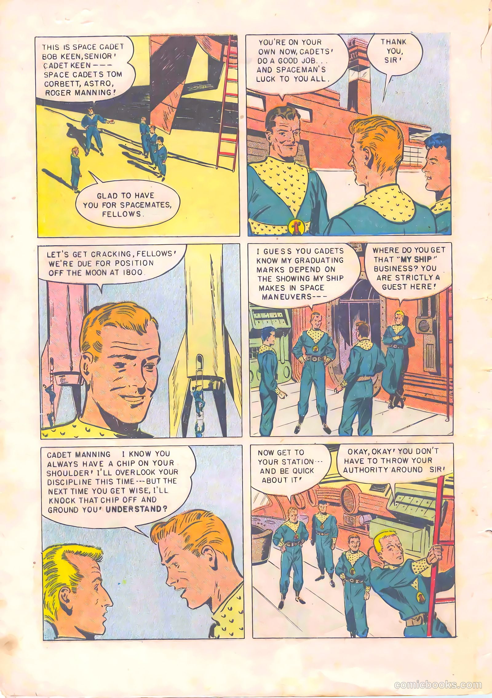 Tom Corbett Space Cadet #7 — page 4 of 36