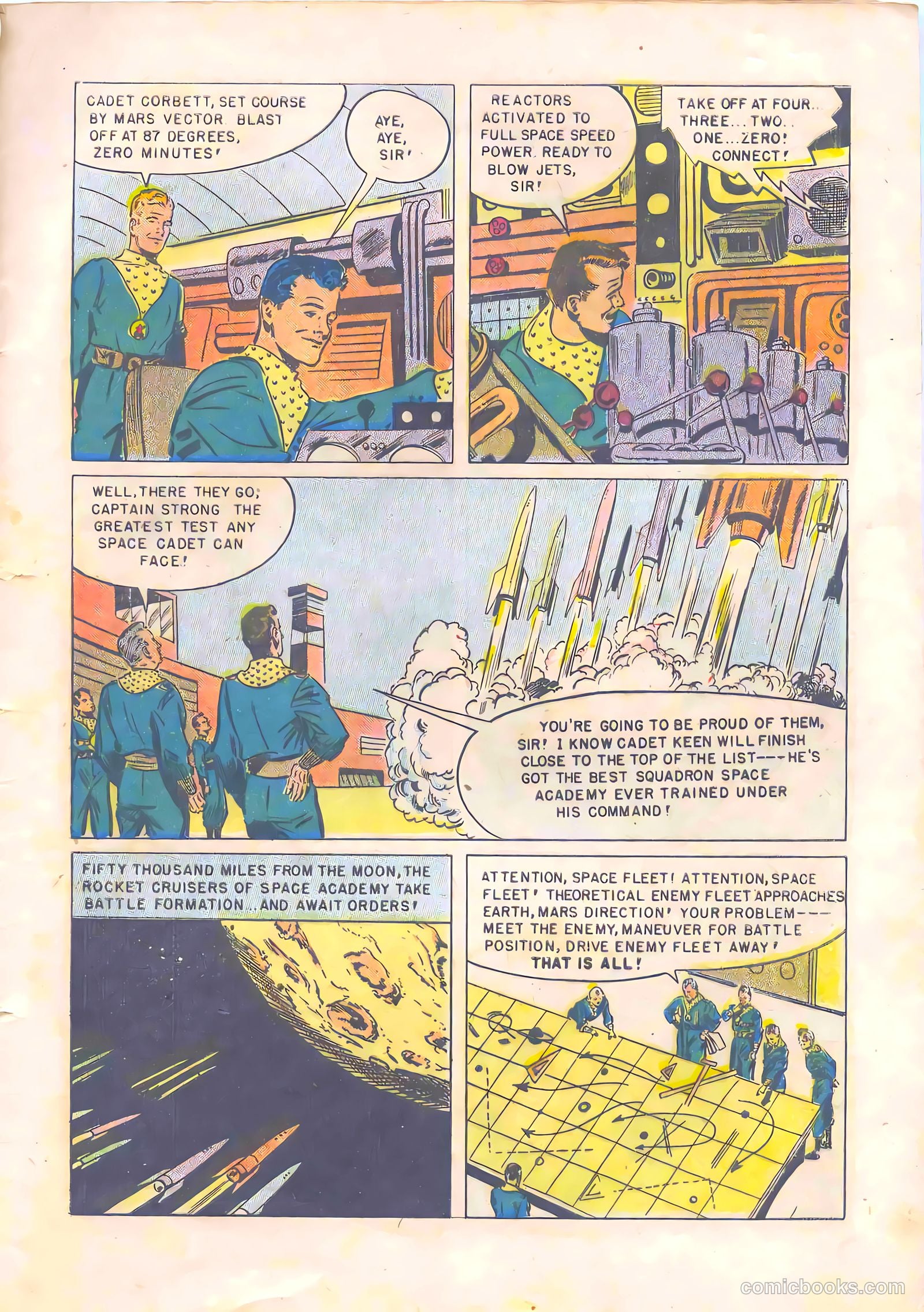 Tom Corbett Space Cadet #7 — page 5 of 36