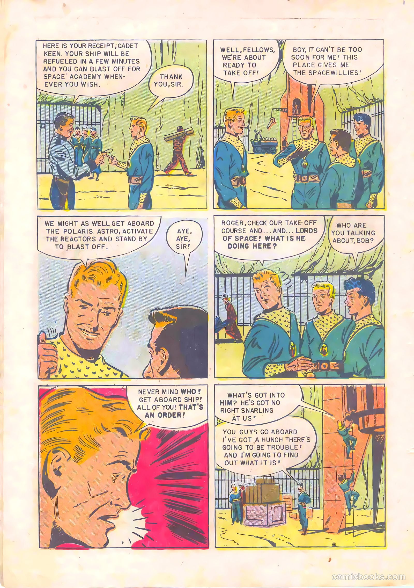 Tom Corbett Space Cadet #7 — page 10 of 36