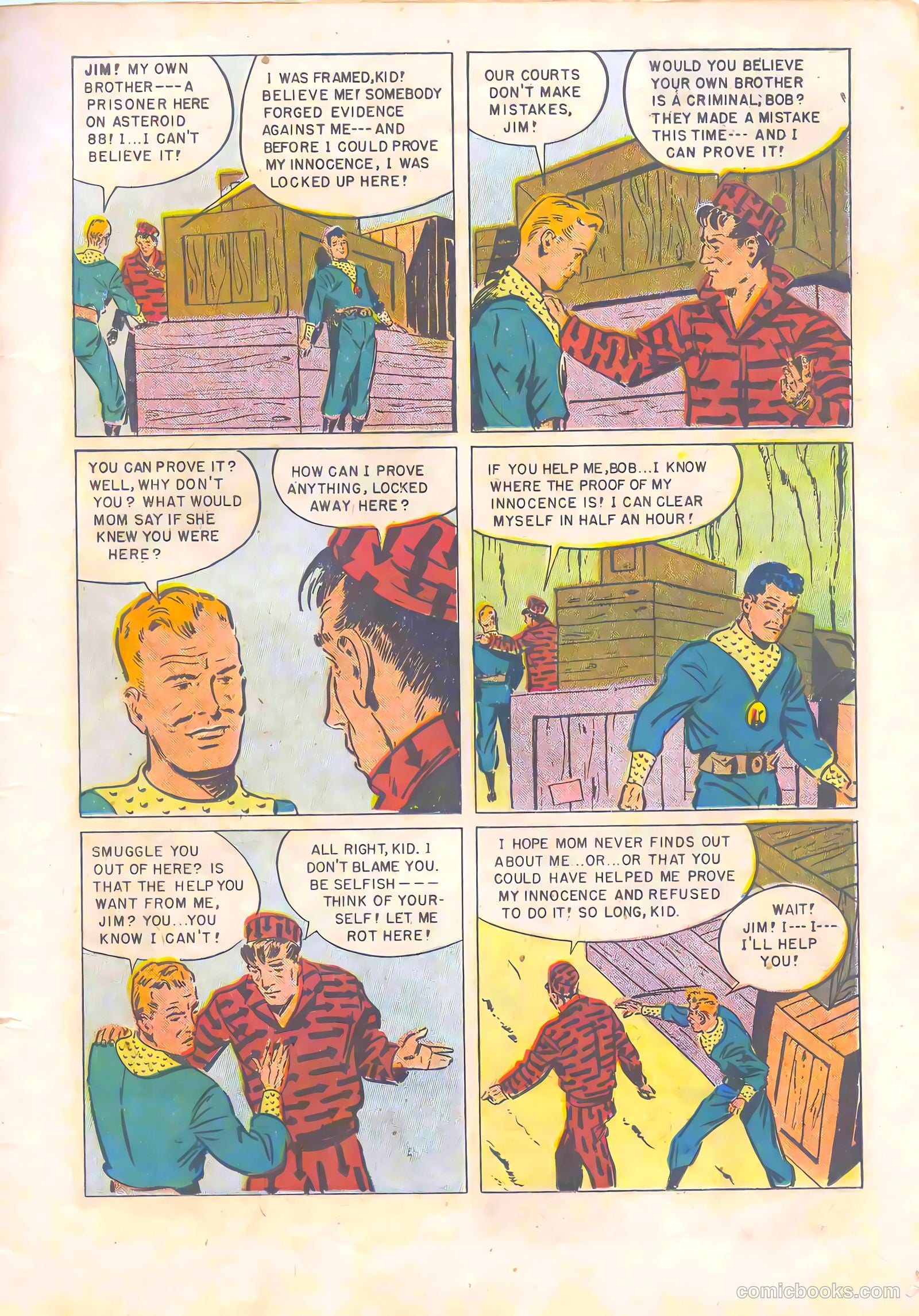 Tom Corbett Space Cadet #7 — page 11 of 36