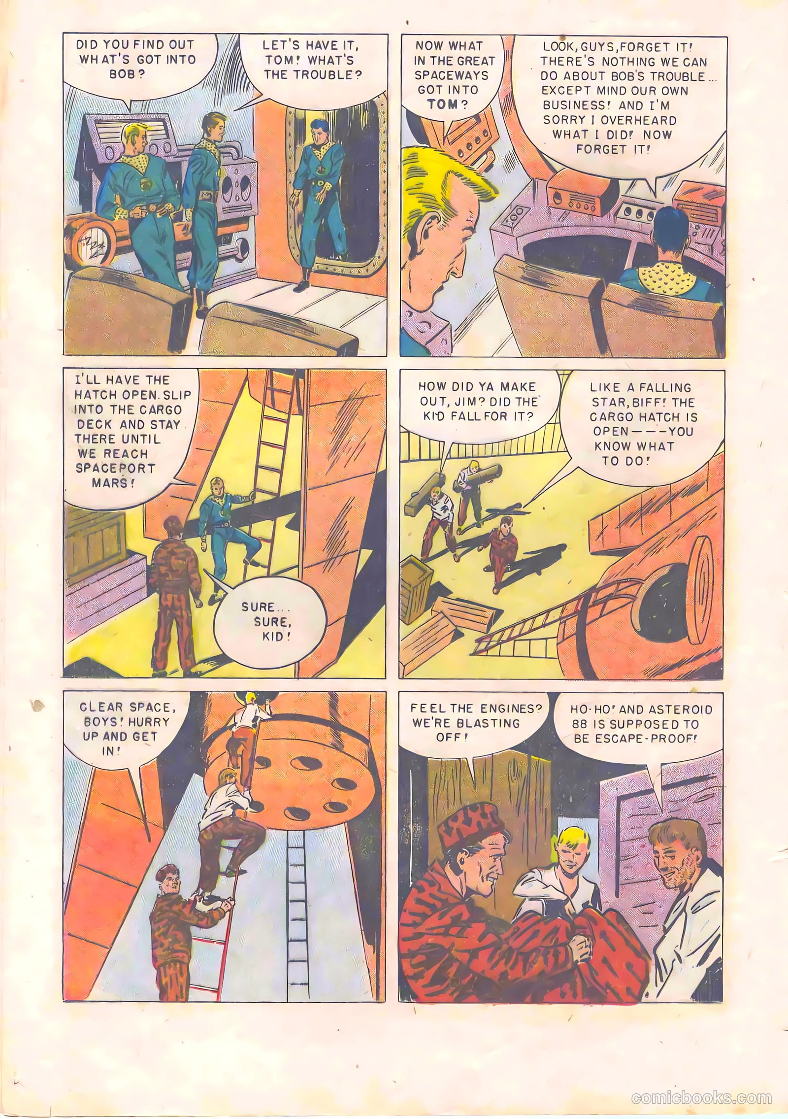 Tom Corbett Space Cadet #7 — page 12 of 36