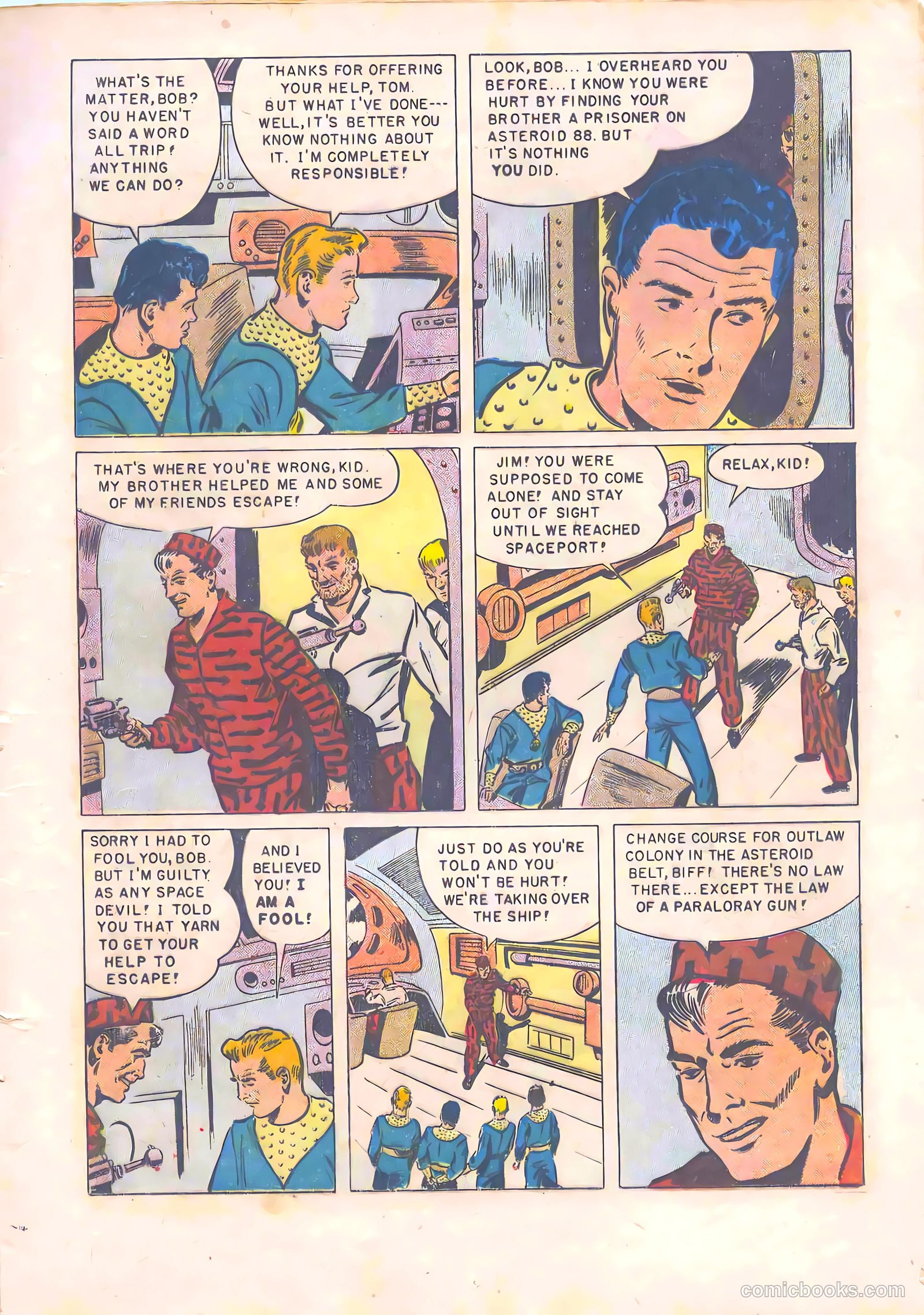 Tom Corbett Space Cadet #7 — page 13 of 36