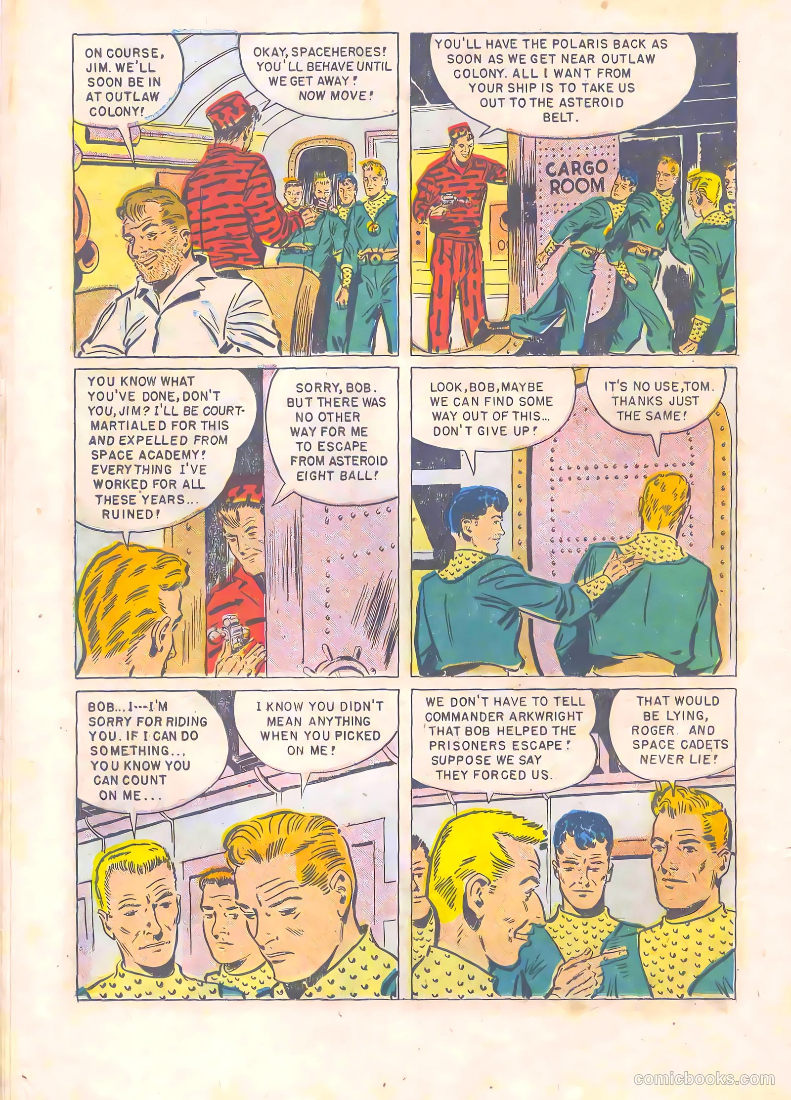 Tom Corbett Space Cadet #7 — page 14 of 36