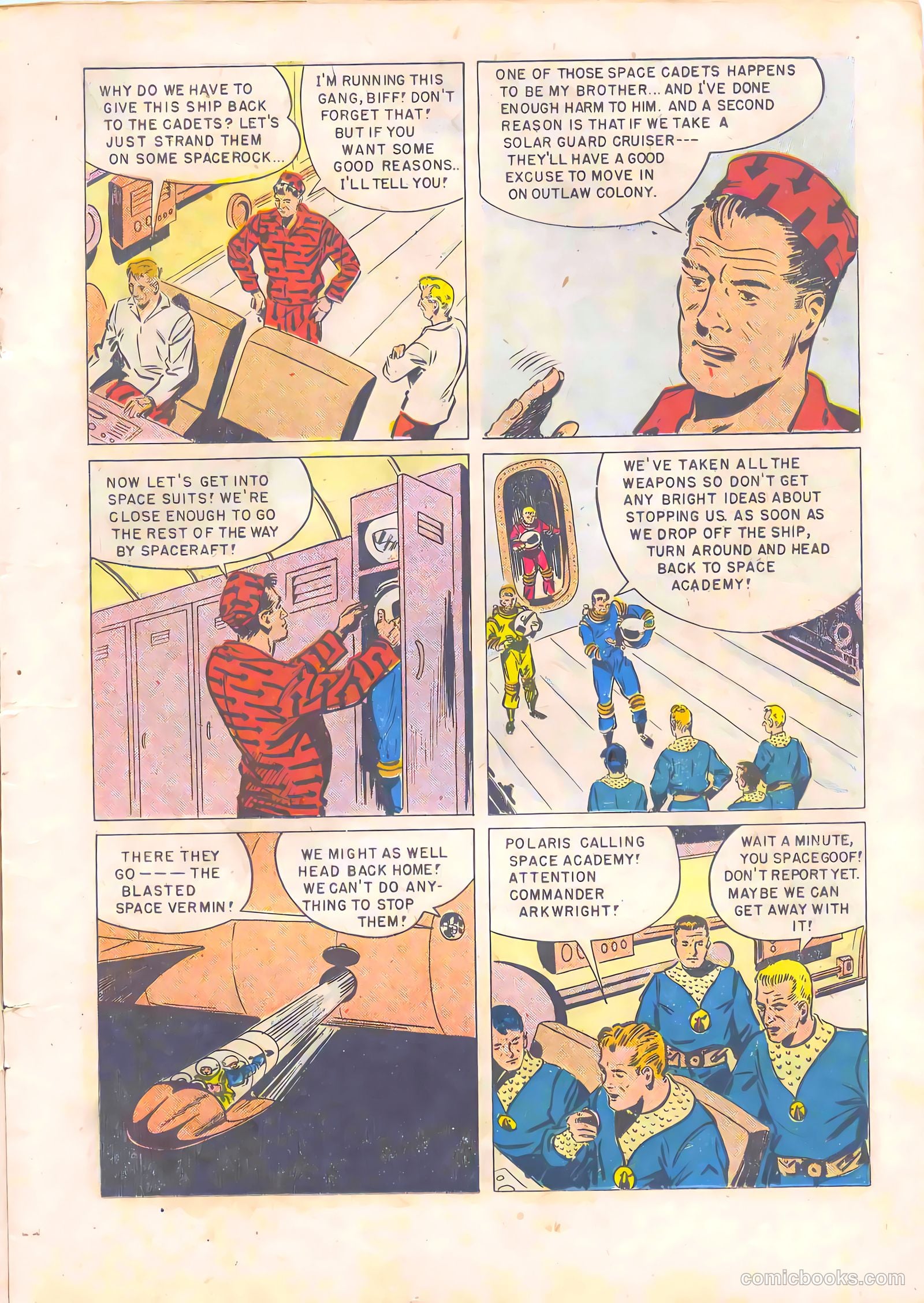 Tom Corbett Space Cadet #7 — page 15 of 36