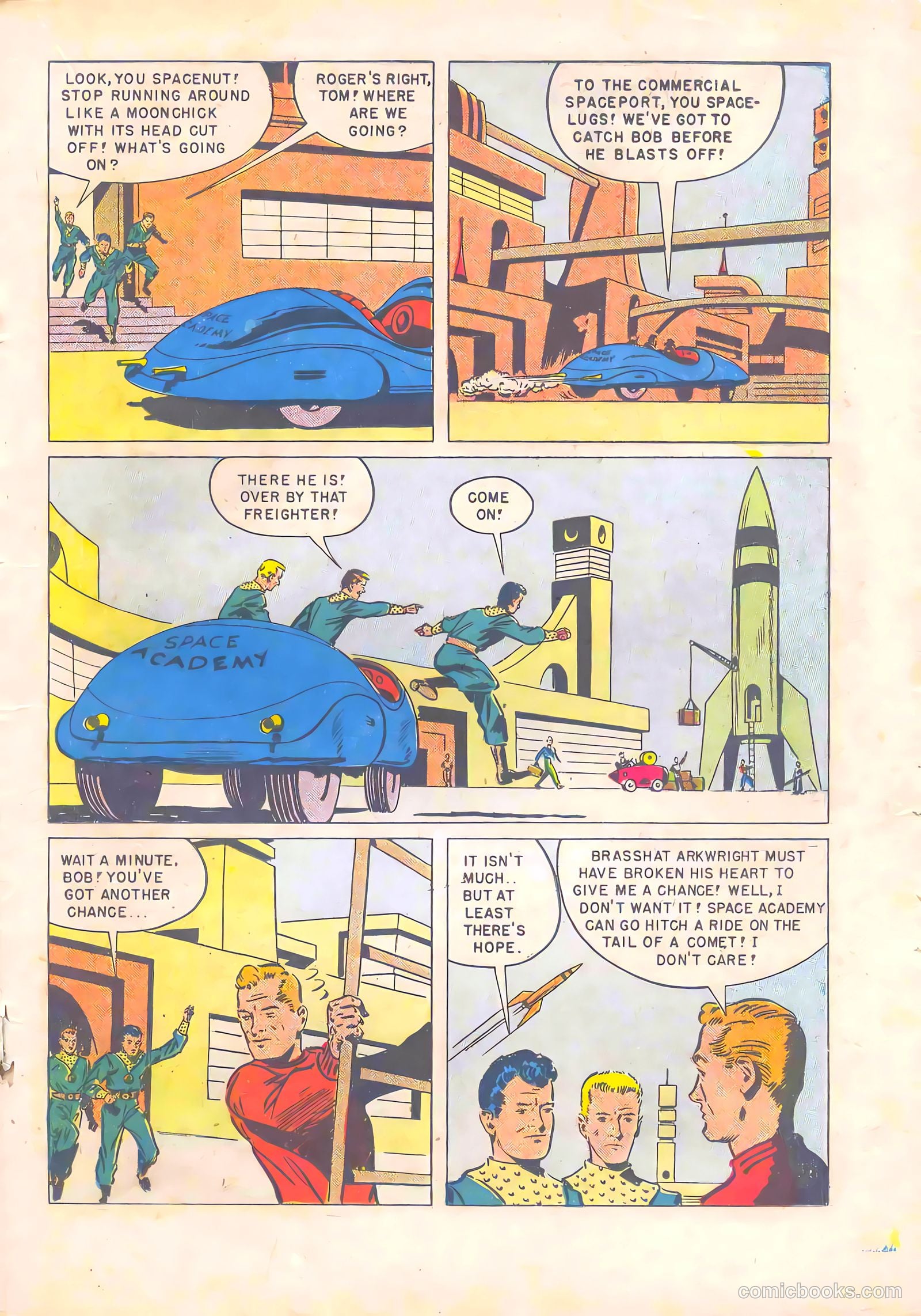 Tom Corbett Space Cadet #7 — page 19 of 36