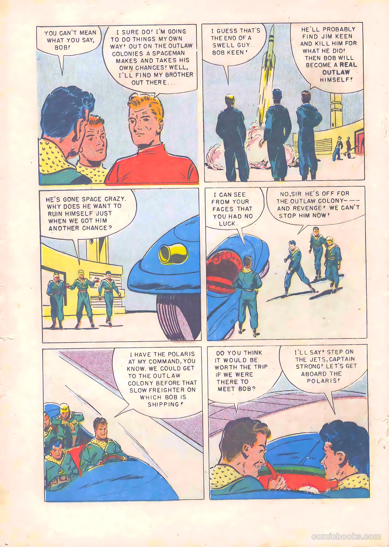 Tom Corbett Space Cadet #7 — page 20 of 36