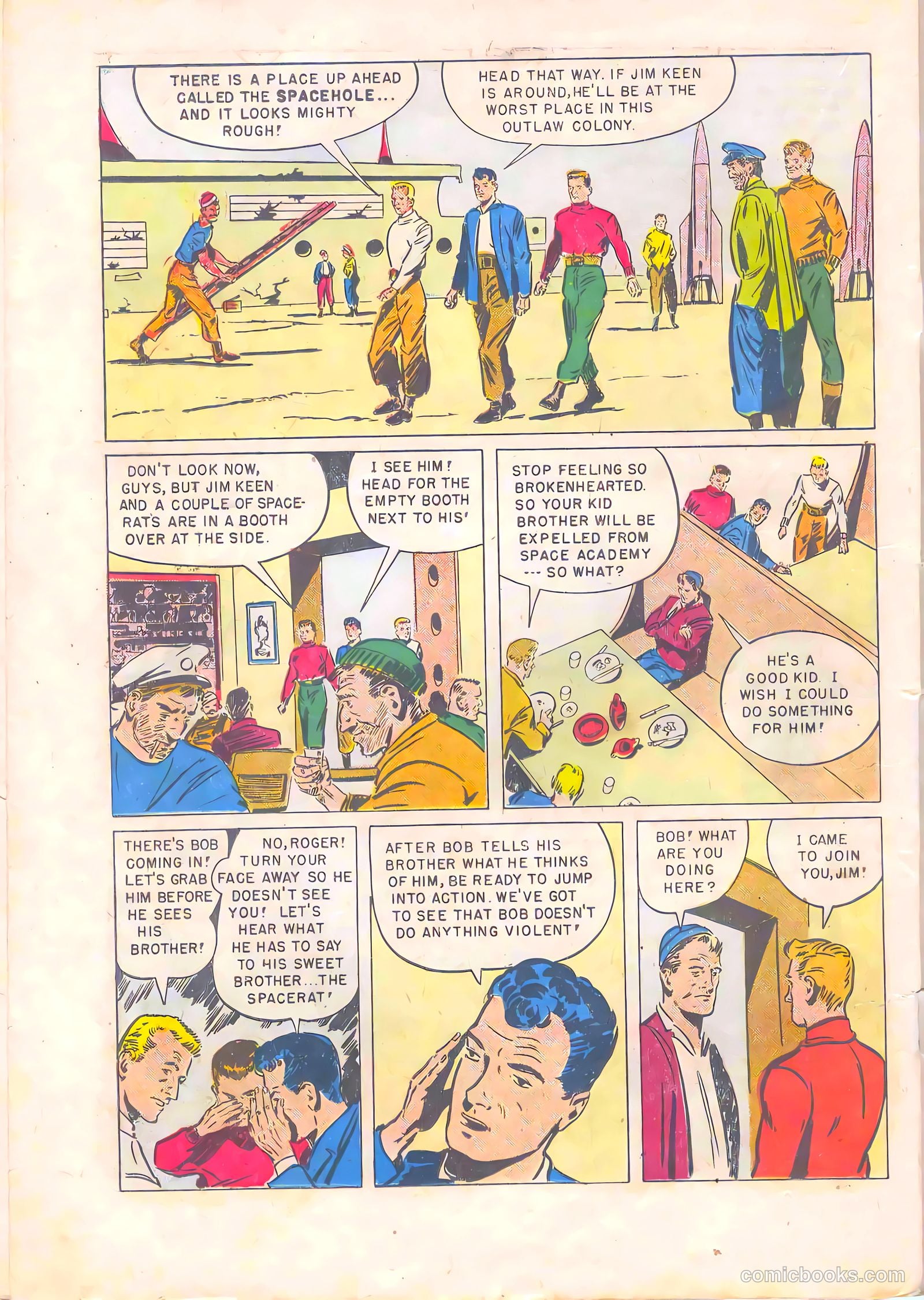 Tom Corbett Space Cadet #7 — page 22 of 36
