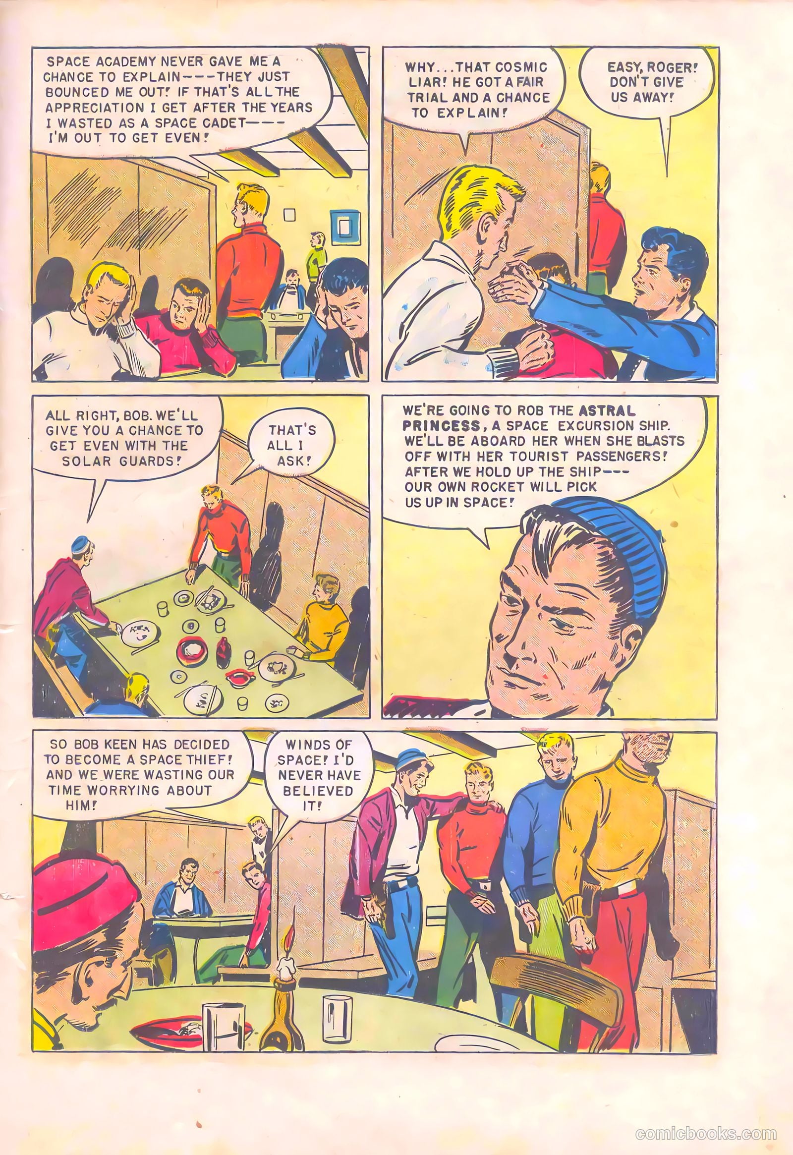 Tom Corbett Space Cadet #7 — page 23 of 36