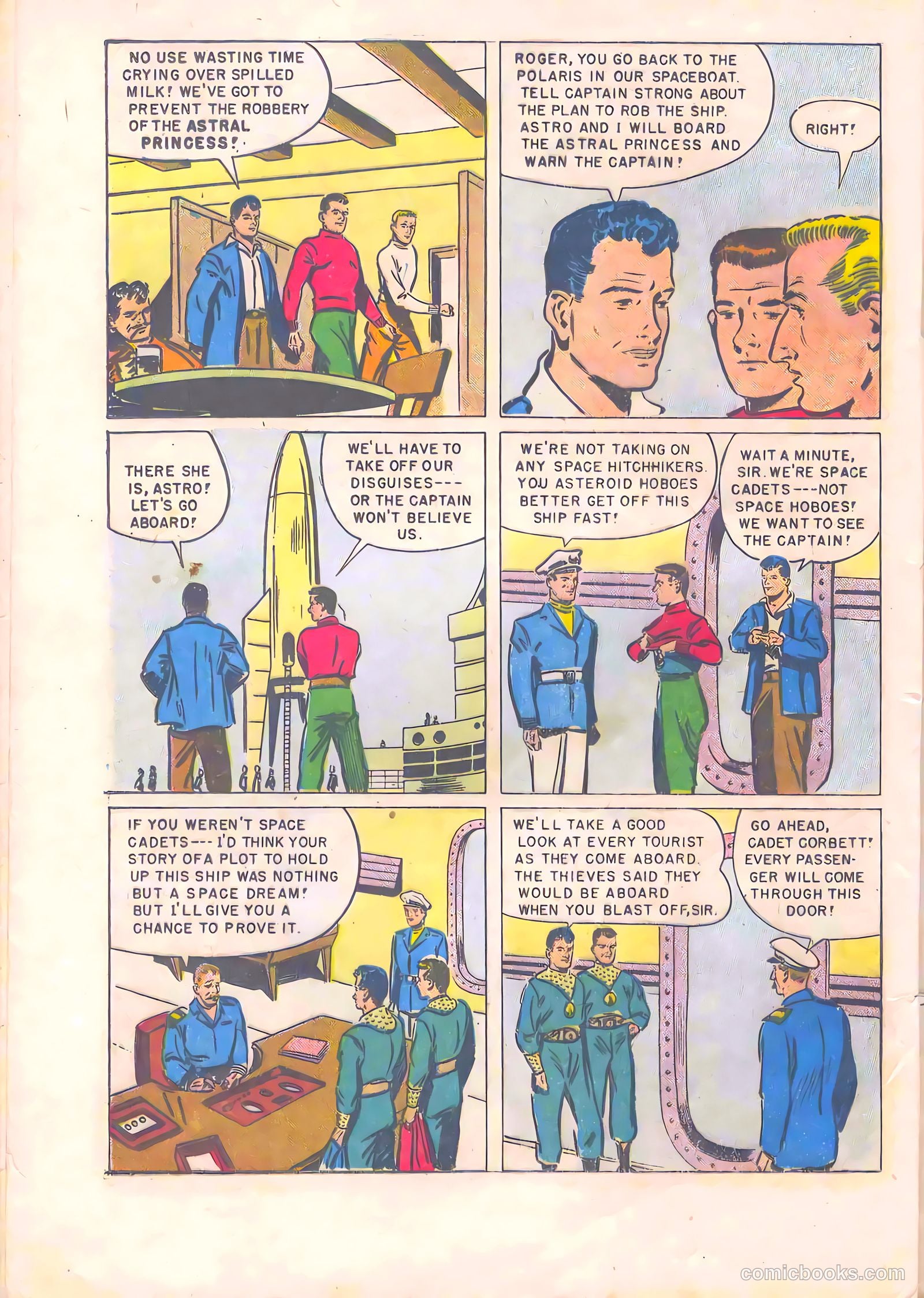 Tom Corbett Space Cadet #7 — page 24 of 36