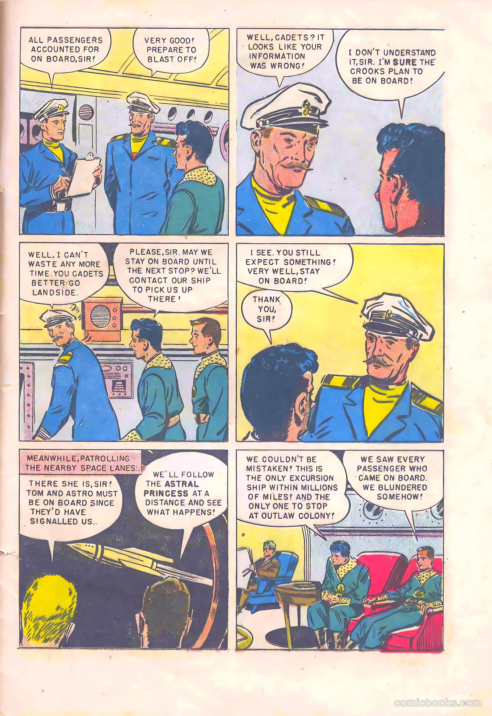 Tom Corbett Space Cadet #7 — page 25 of 36