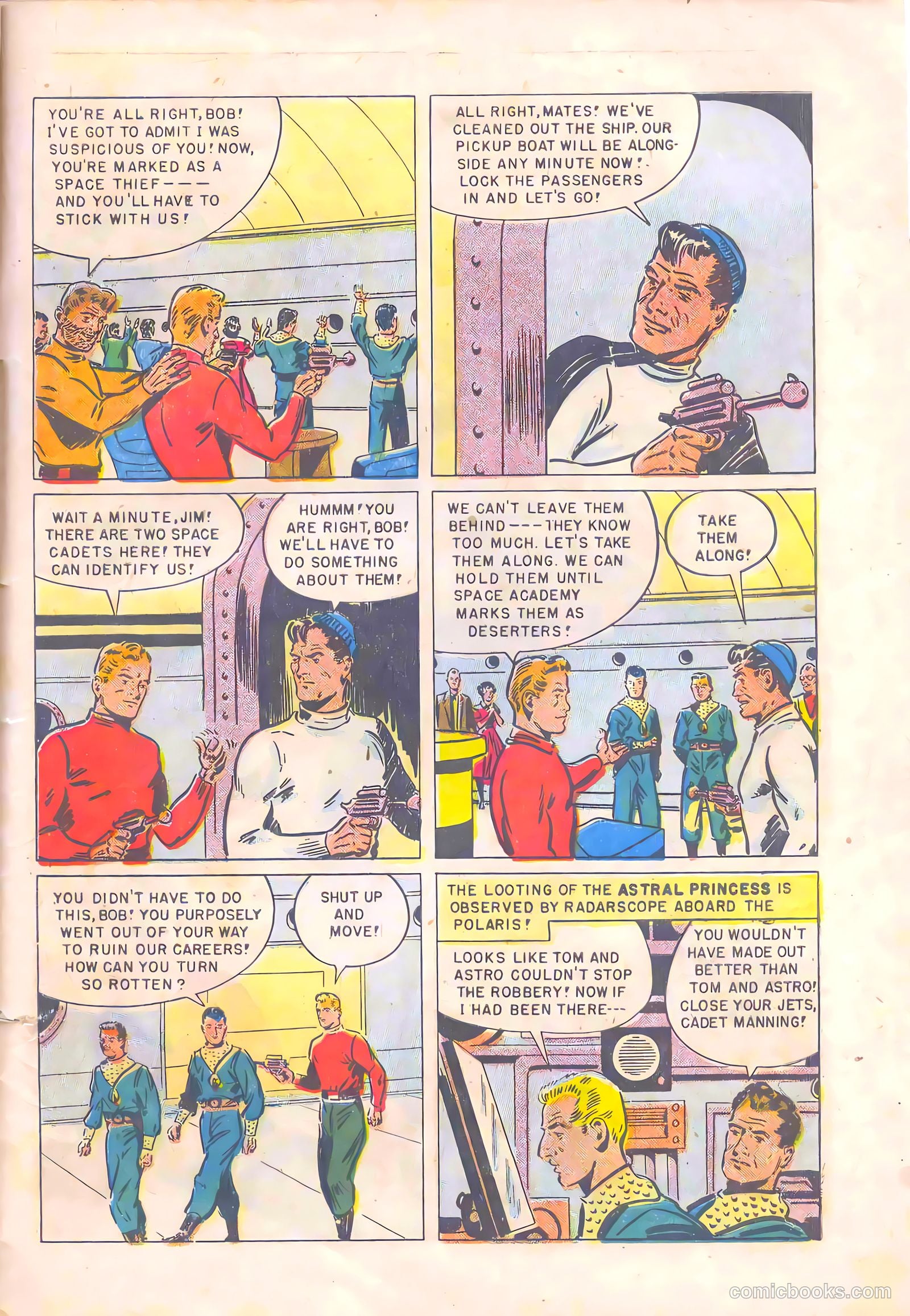 Tom Corbett Space Cadet #7 — page 27 of 36