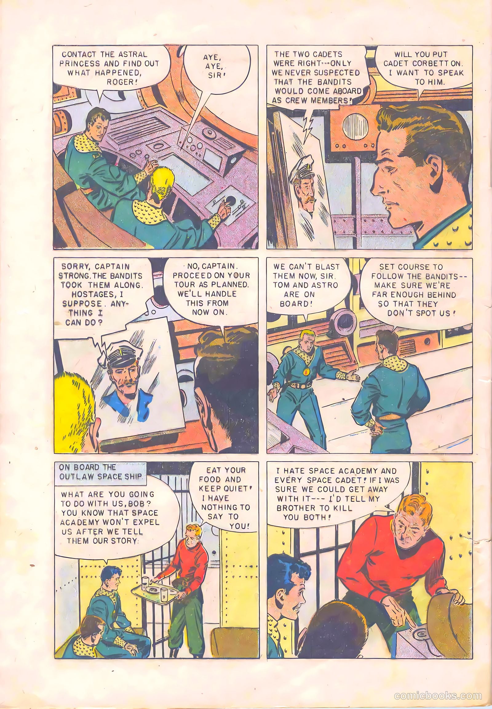 Tom Corbett Space Cadet #7 — page 28 of 36