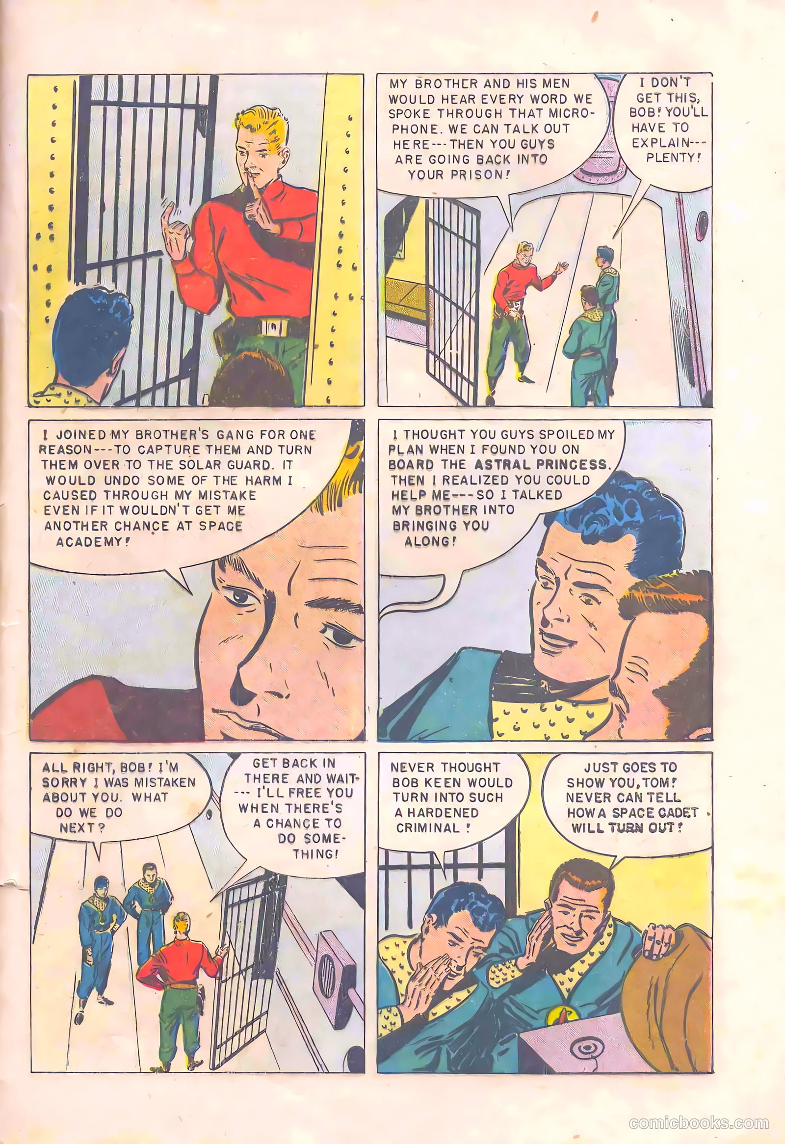Tom Corbett Space Cadet #7 — page 29 of 36