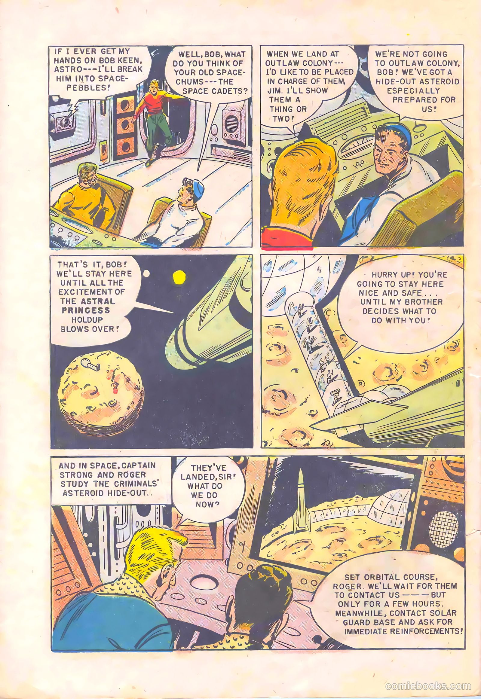 Tom Corbett Space Cadet #7 — page 30 of 36
