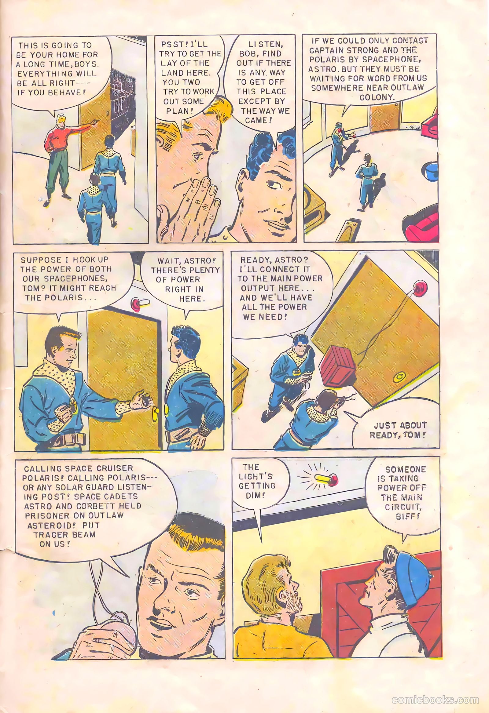 Tom Corbett Space Cadet #7 — page 31 of 36