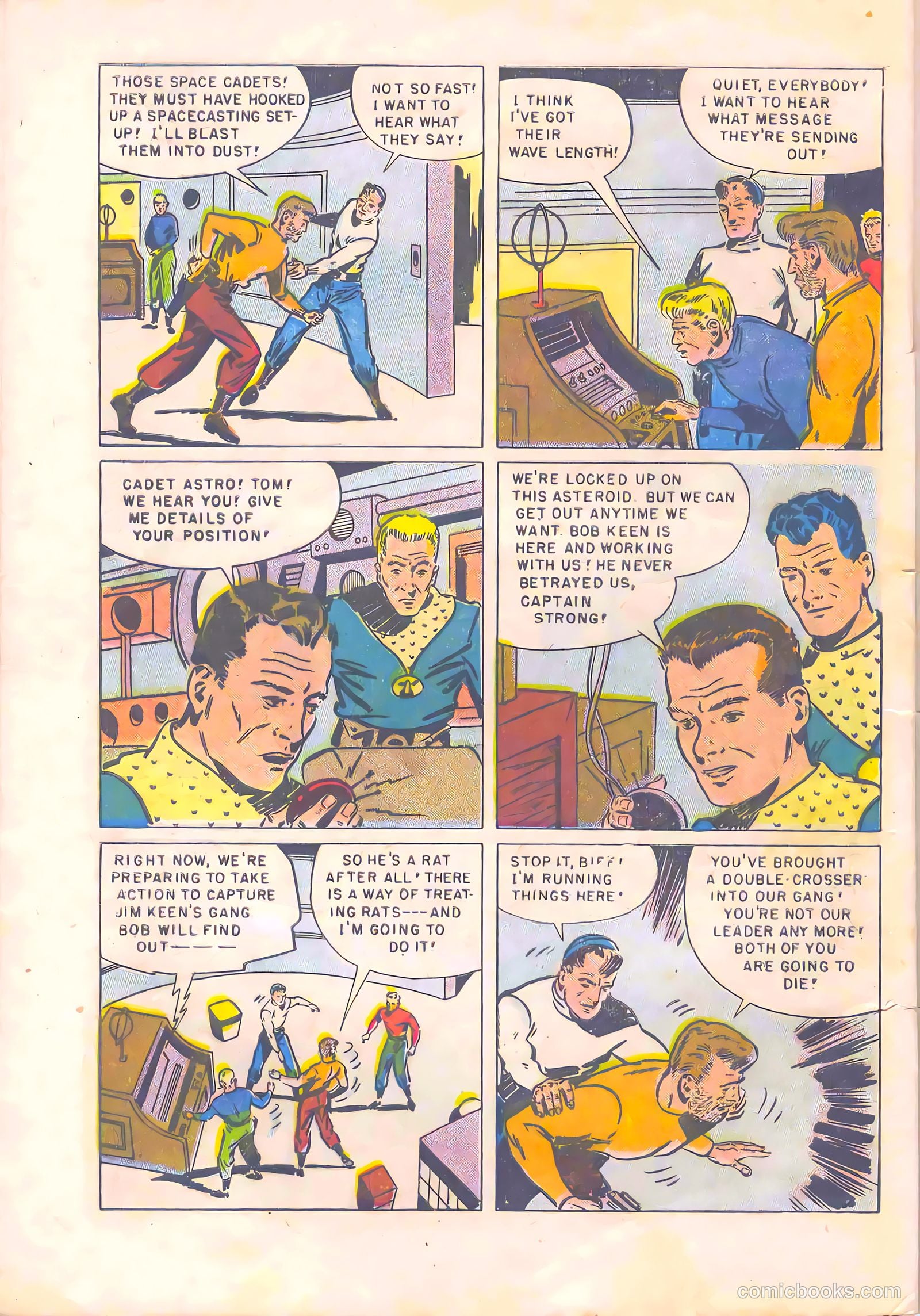 Tom Corbett Space Cadet #7 — page 32 of 36