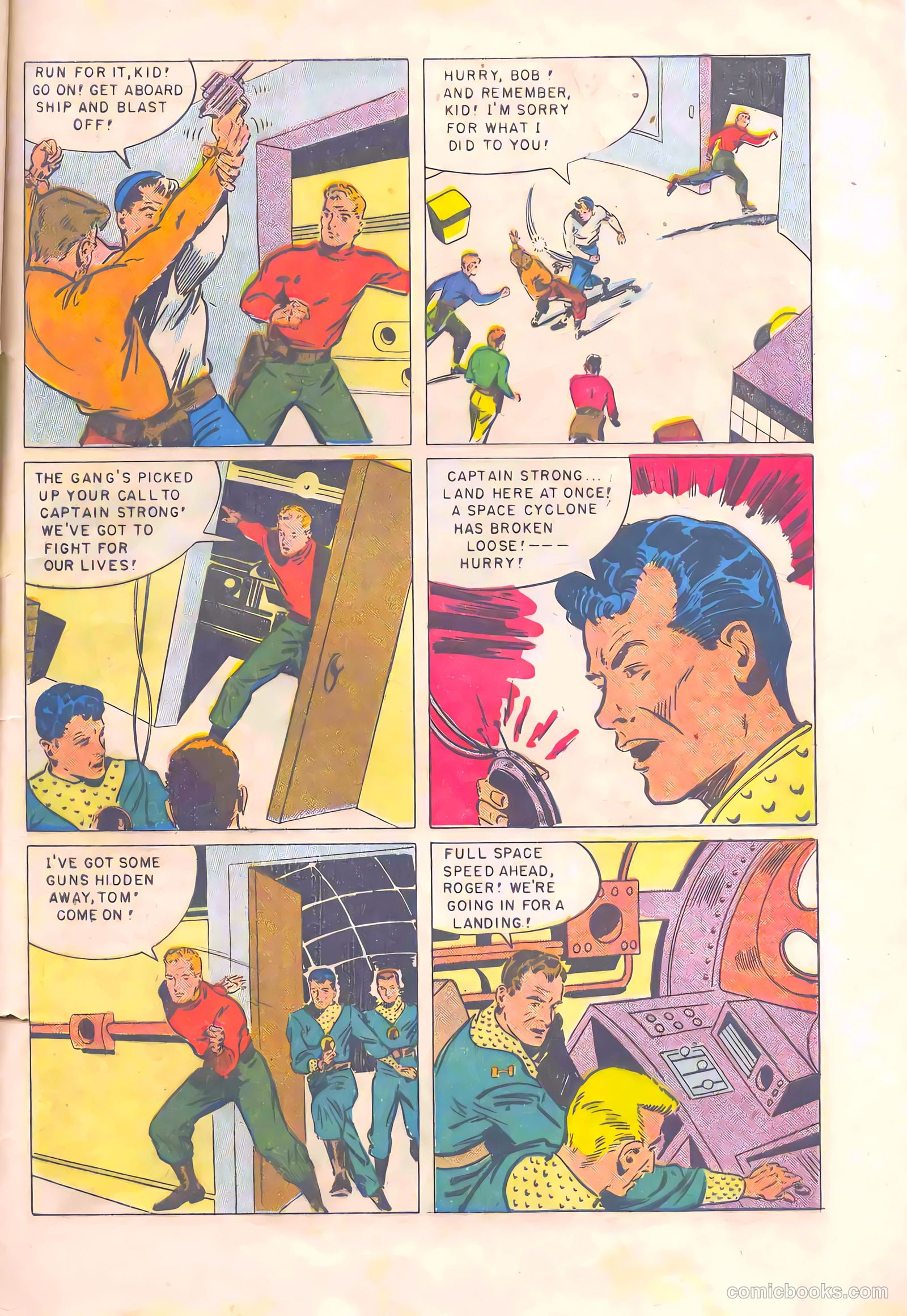 Tom Corbett Space Cadet #7 — page 33 of 36