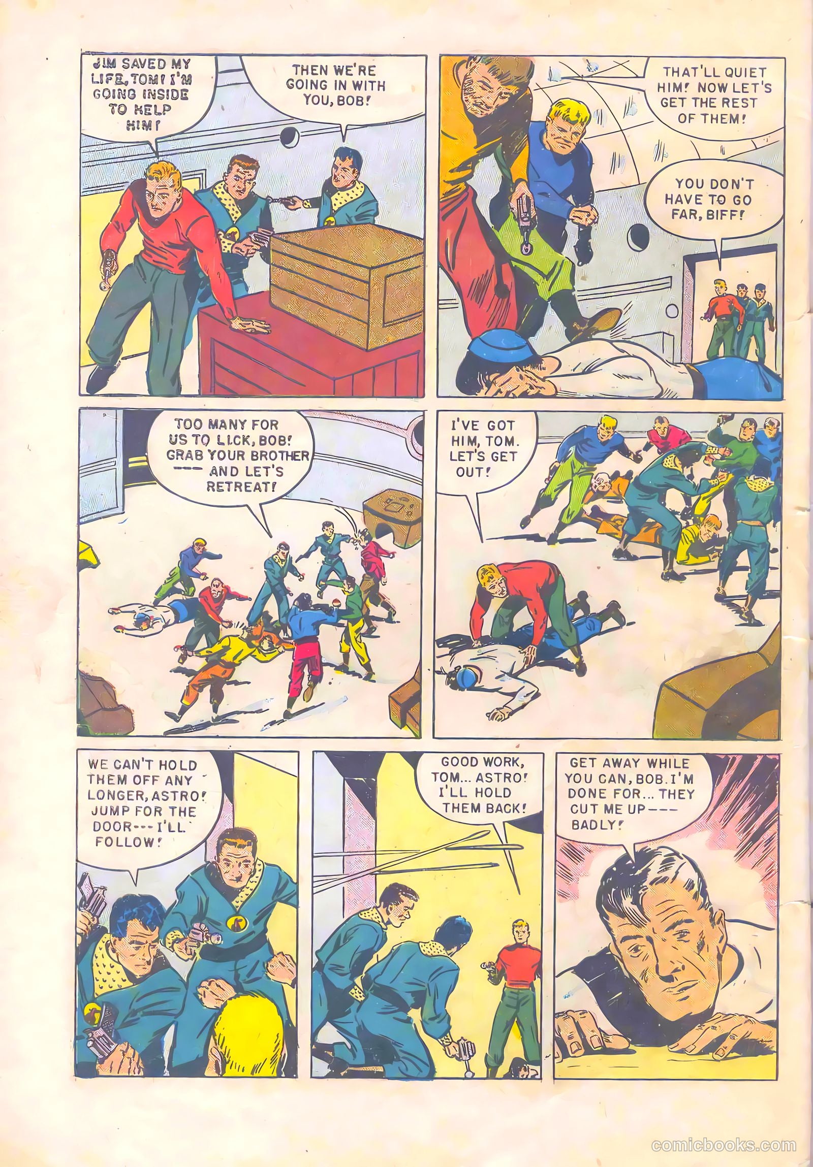 Tom Corbett Space Cadet #7 — page 34 of 36