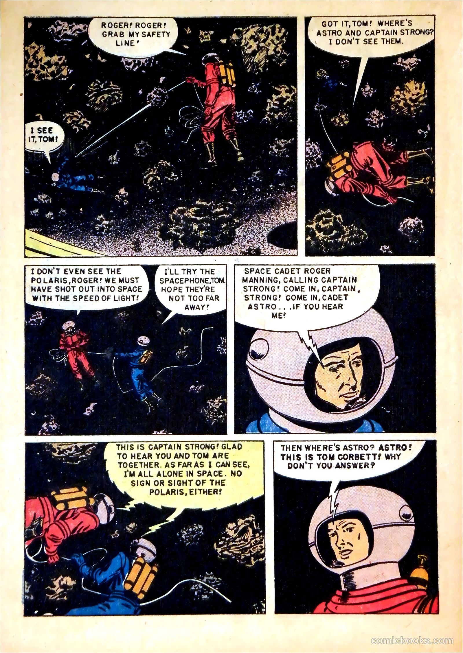Tom Corbett Space Cadet #8 — page 6 of 36