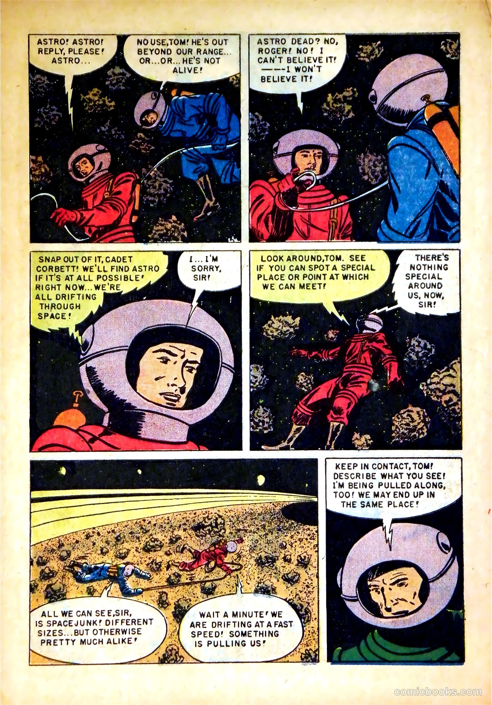 Tom Corbett Space Cadet #8 — page 7 of 36