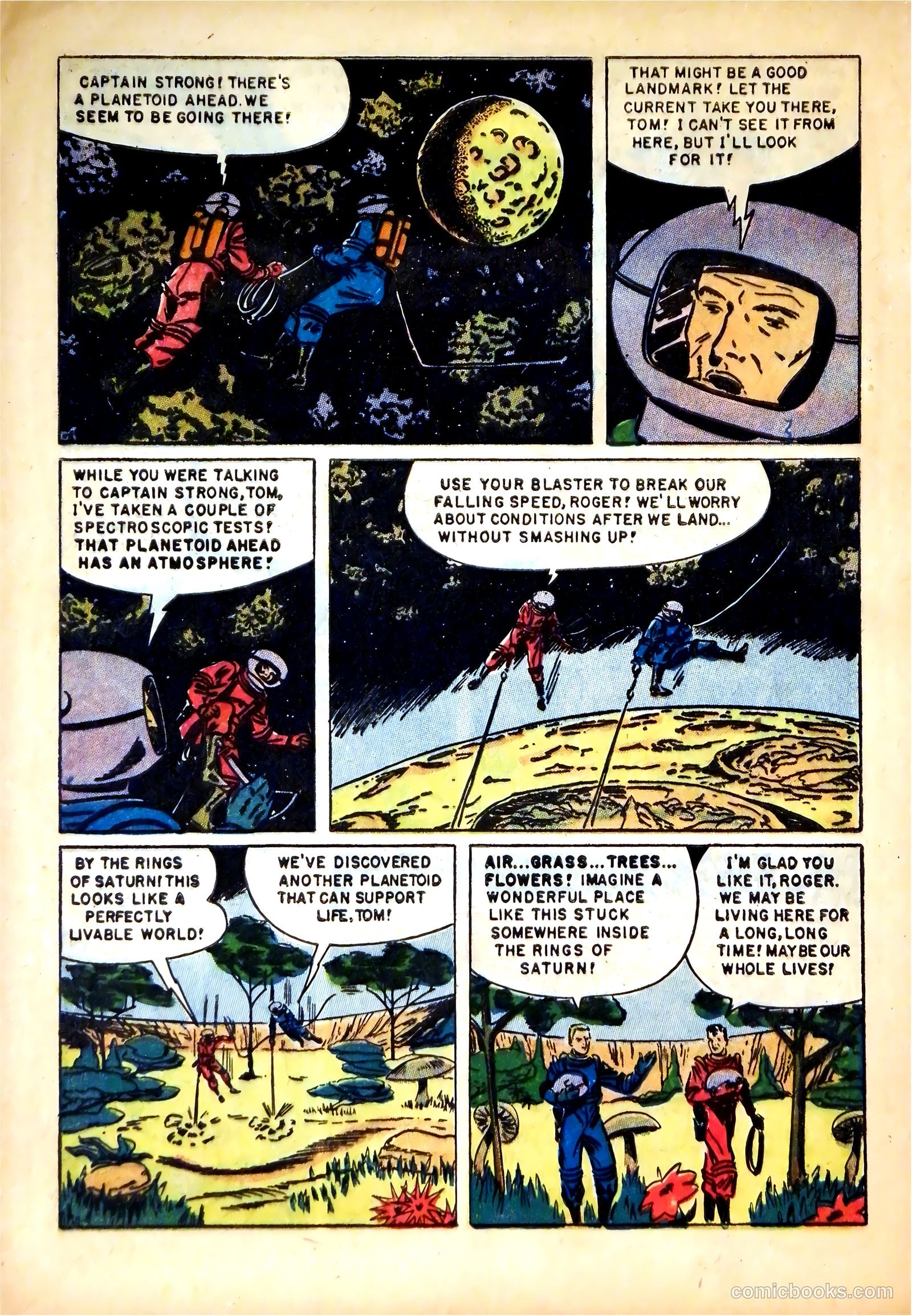 Tom Corbett Space Cadet #8 — page 8 of 36