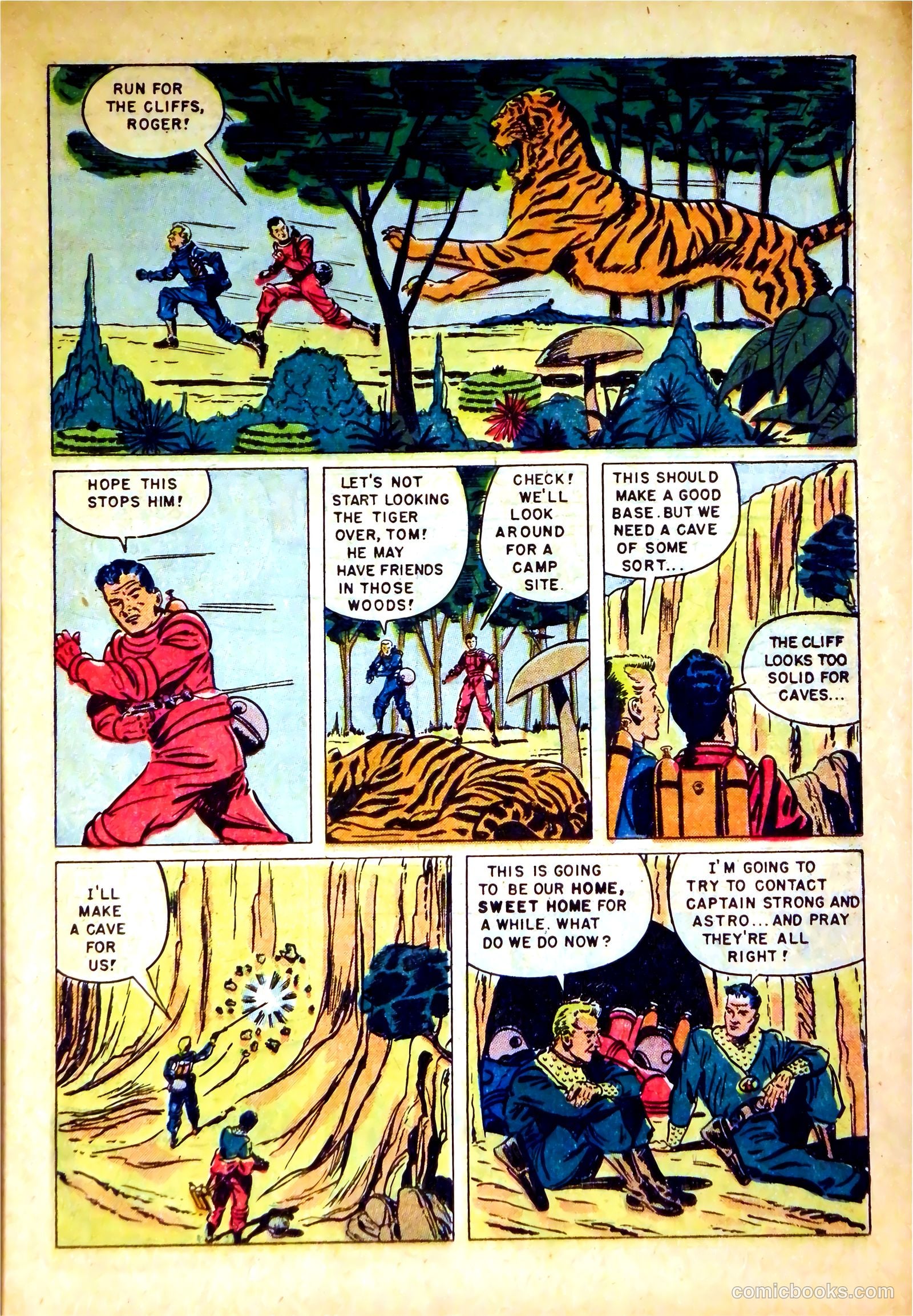 Tom Corbett Space Cadet #8 — page 11 of 36