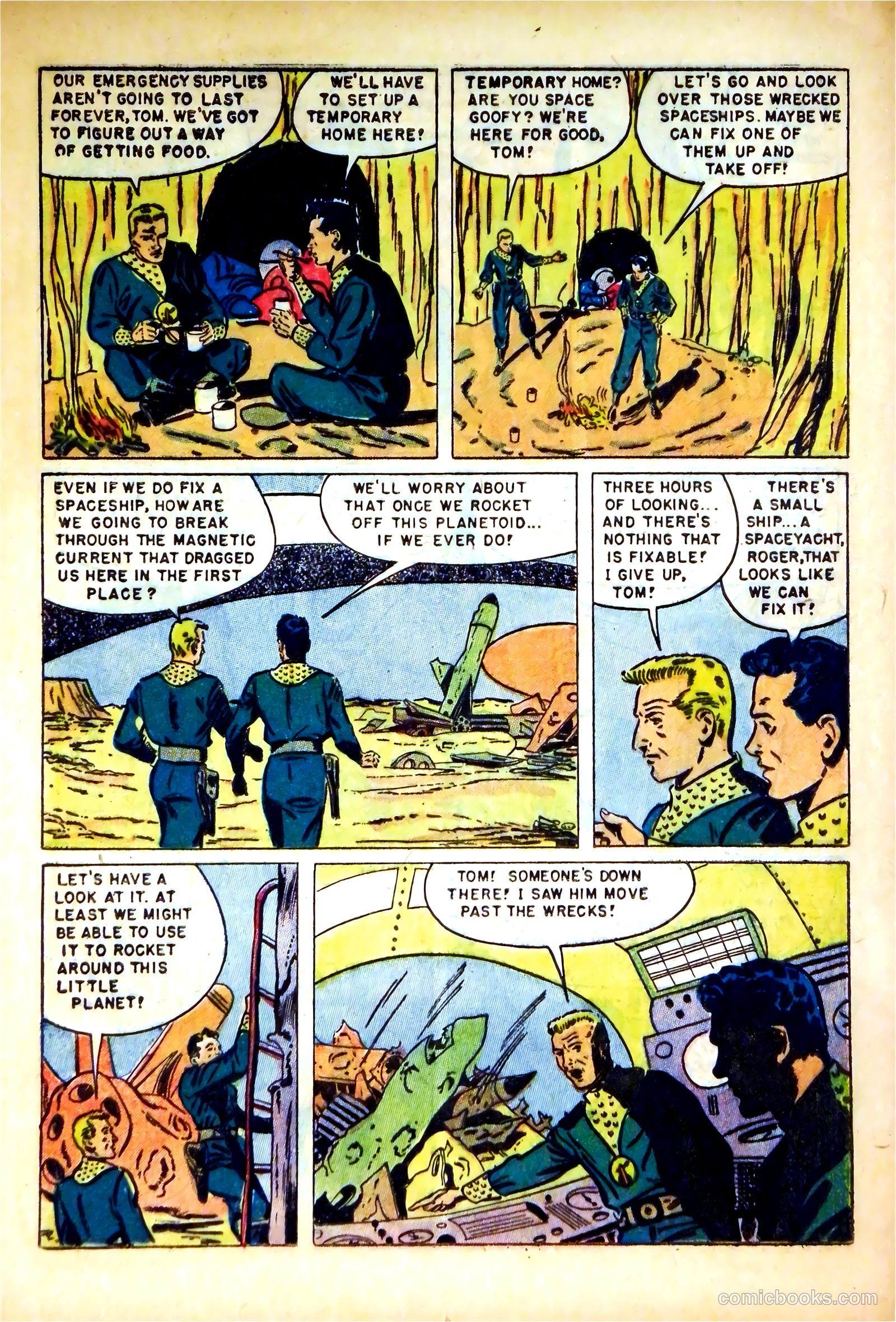 Tom Corbett Space Cadet #8 — page 13 of 36
