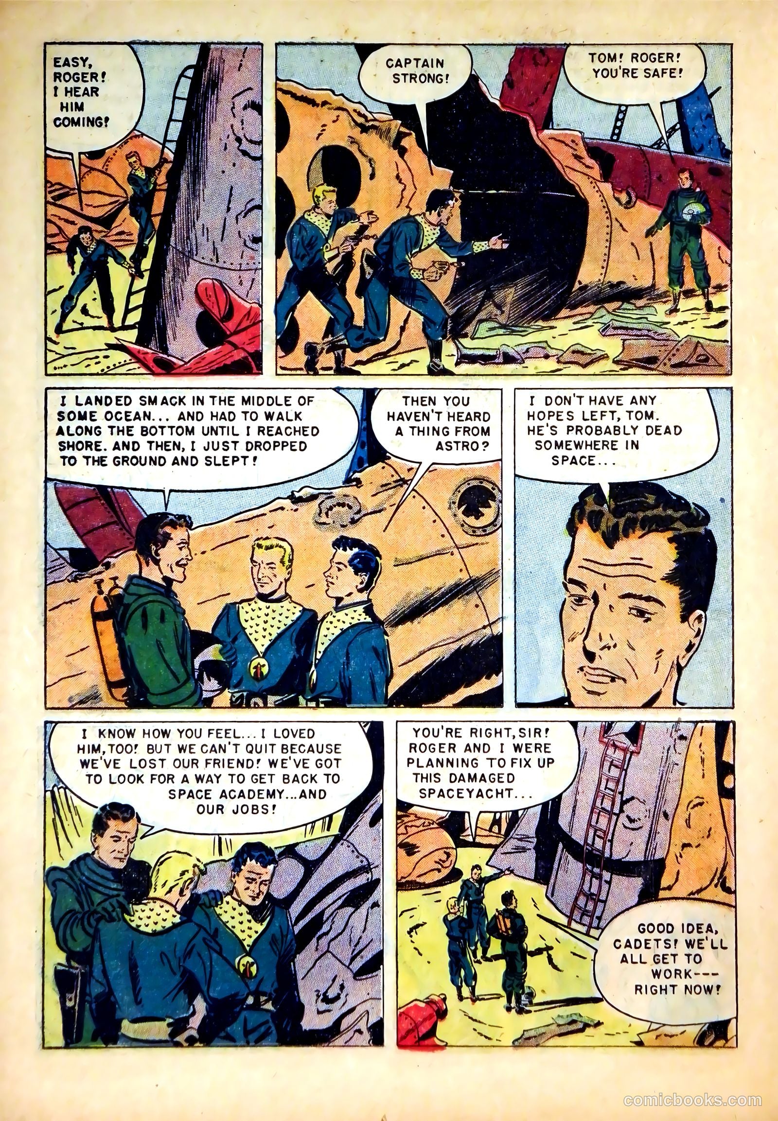 Tom Corbett Space Cadet #8 — page 14 of 36