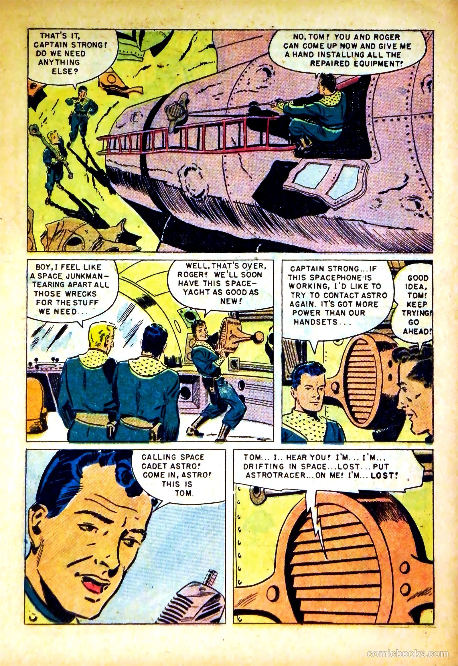 Tom Corbett Space Cadet #8 — page 15 of 36