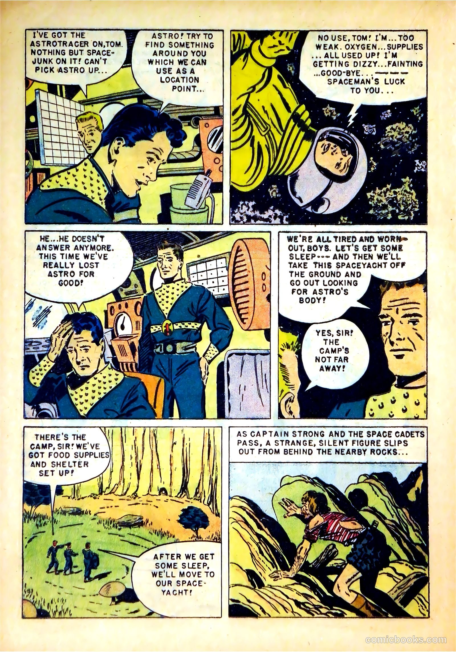 Tom Corbett Space Cadet #8 — page 16 of 36