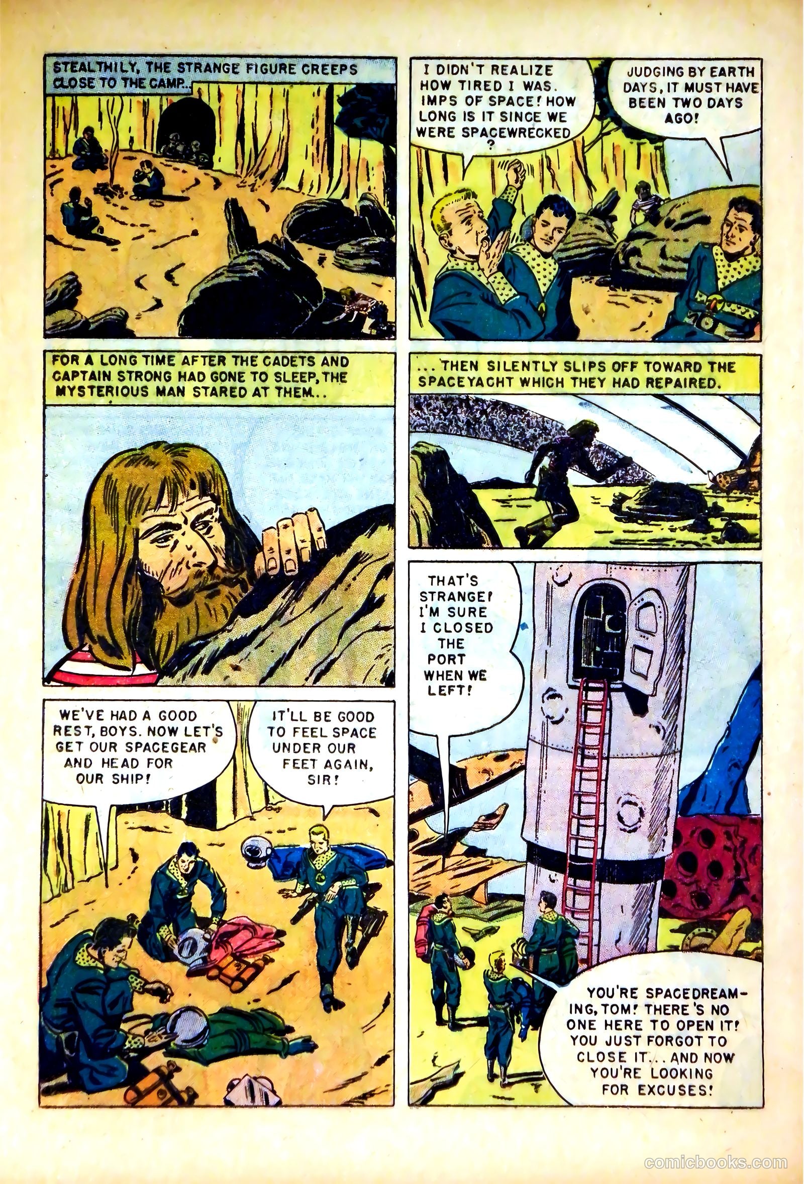 Tom Corbett Space Cadet #8 — page 17 of 36