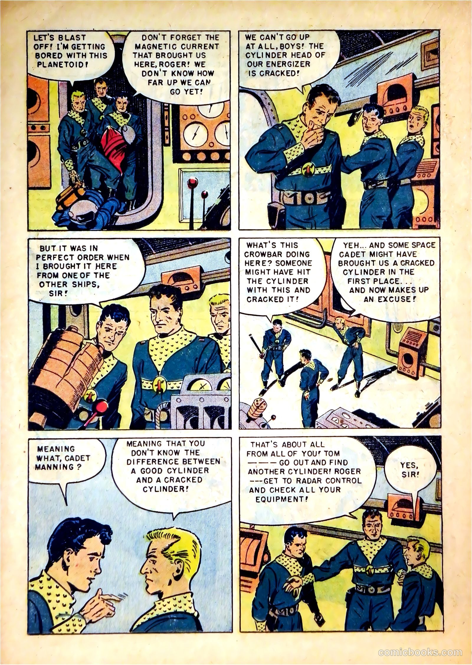 Tom Corbett Space Cadet #8 — page 18 of 36
