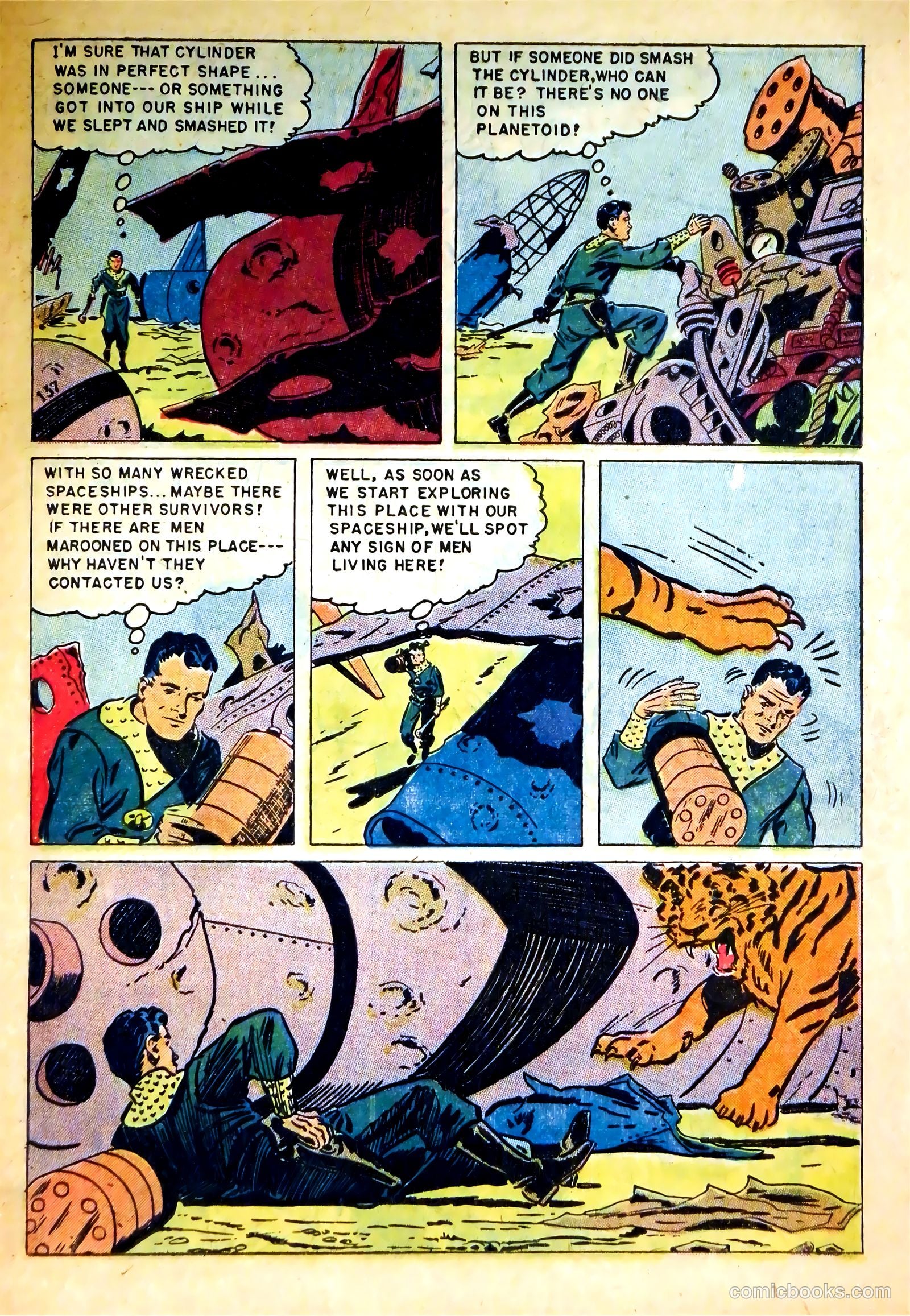 Tom Corbett Space Cadet #8 — page 19 of 36