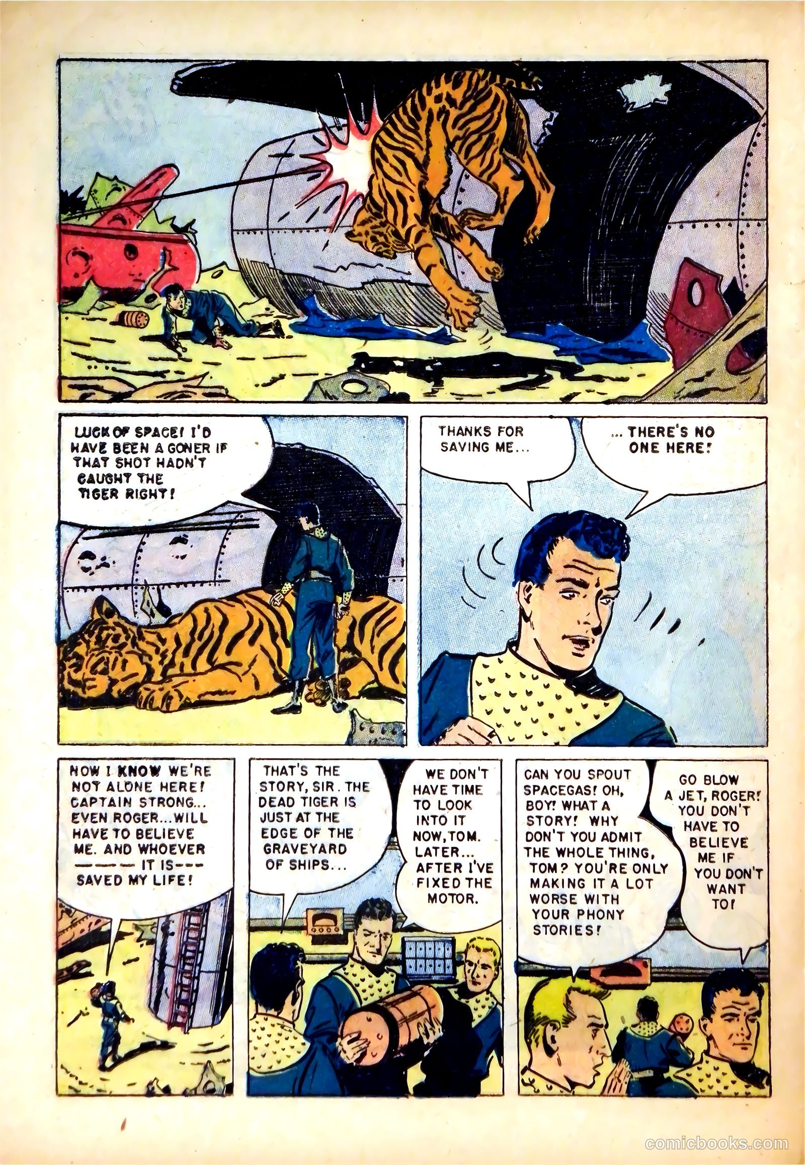 Tom Corbett Space Cadet #8 — page 20 of 36