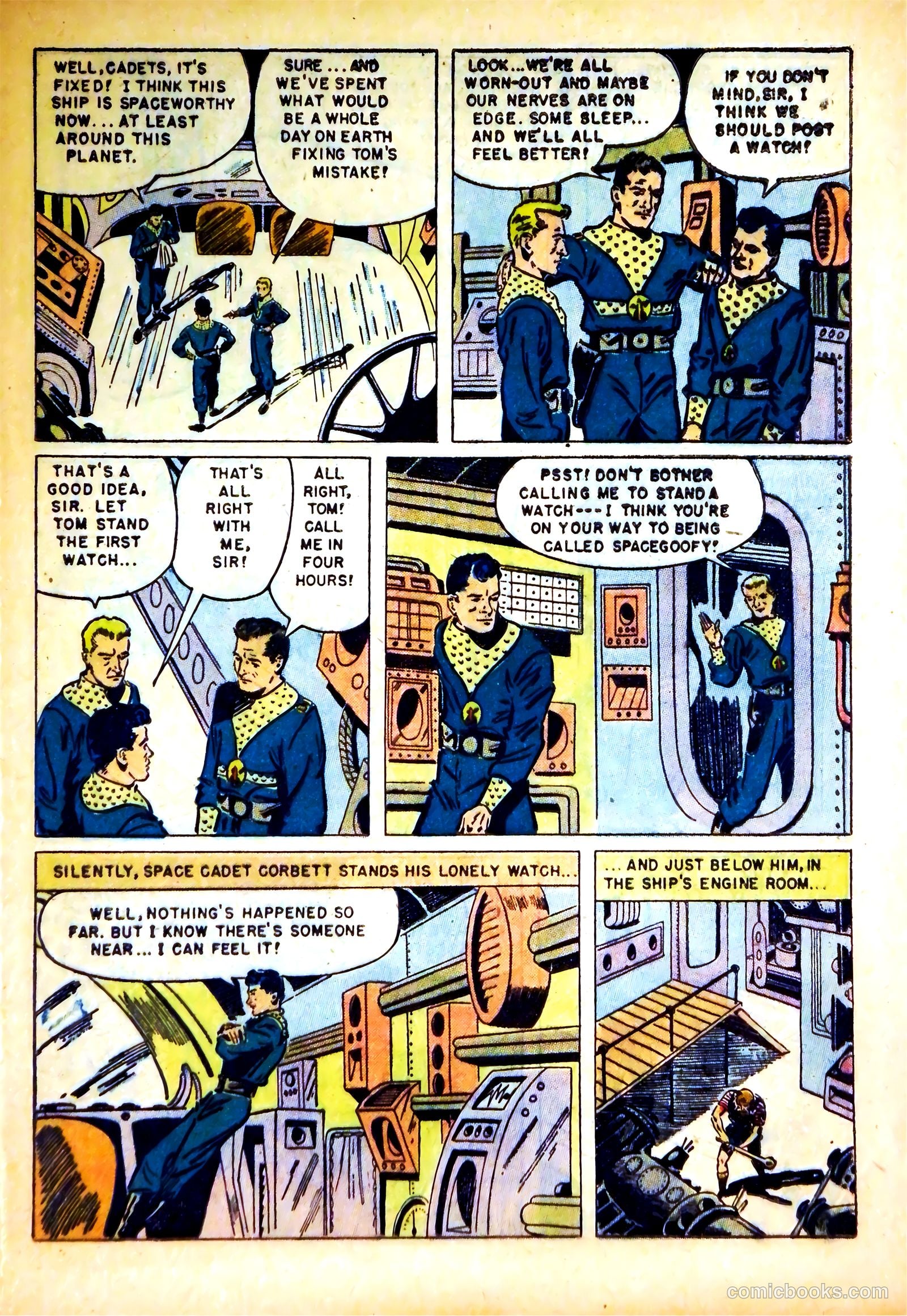 Tom Corbett Space Cadet #8 — page 21 of 36