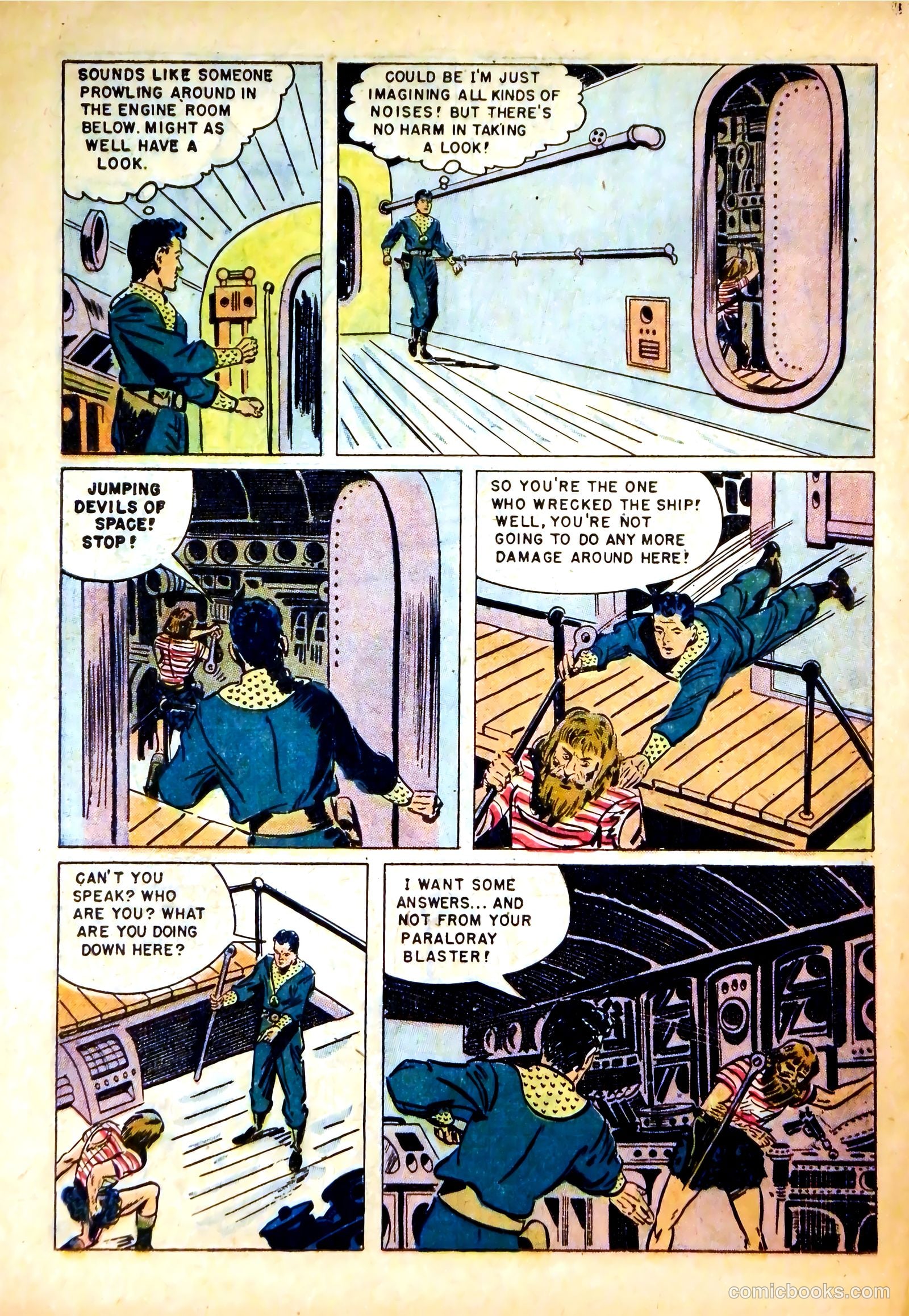 Tom Corbett Space Cadet #8 — page 22 of 36