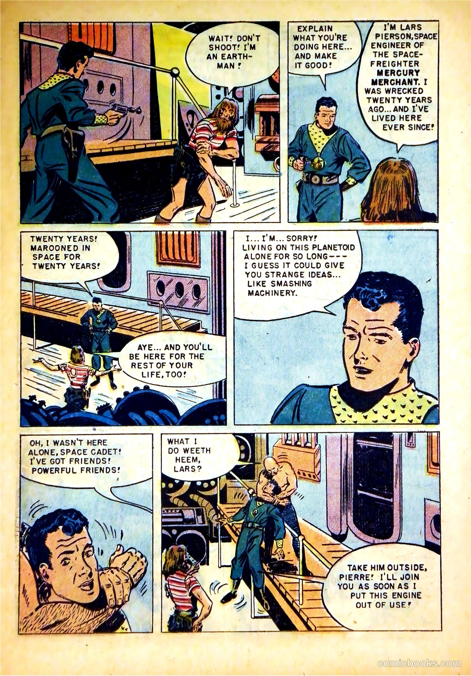 Tom Corbett Space Cadet #8 — page 23 of 36