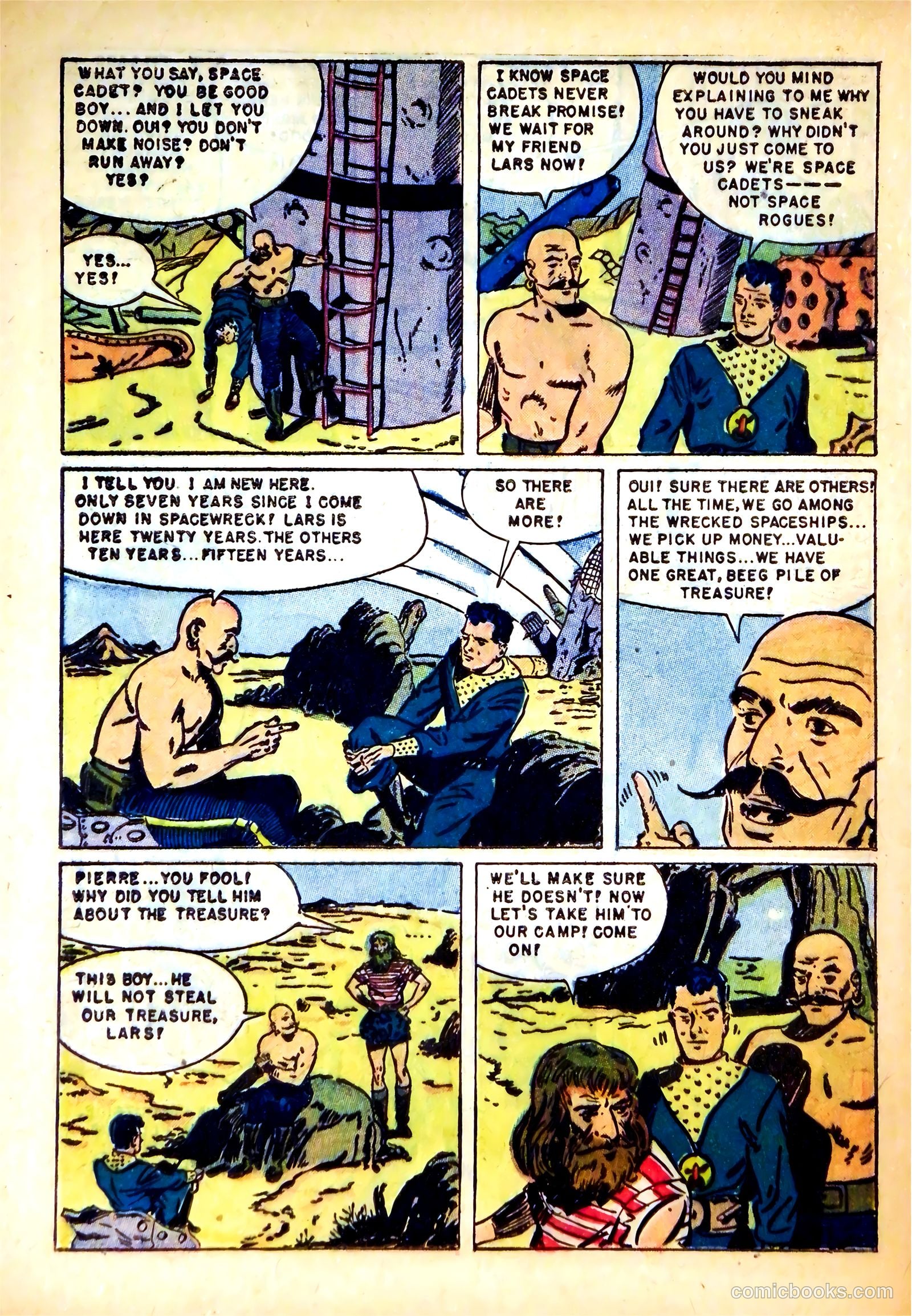 Tom Corbett Space Cadet #8 — page 24 of 36