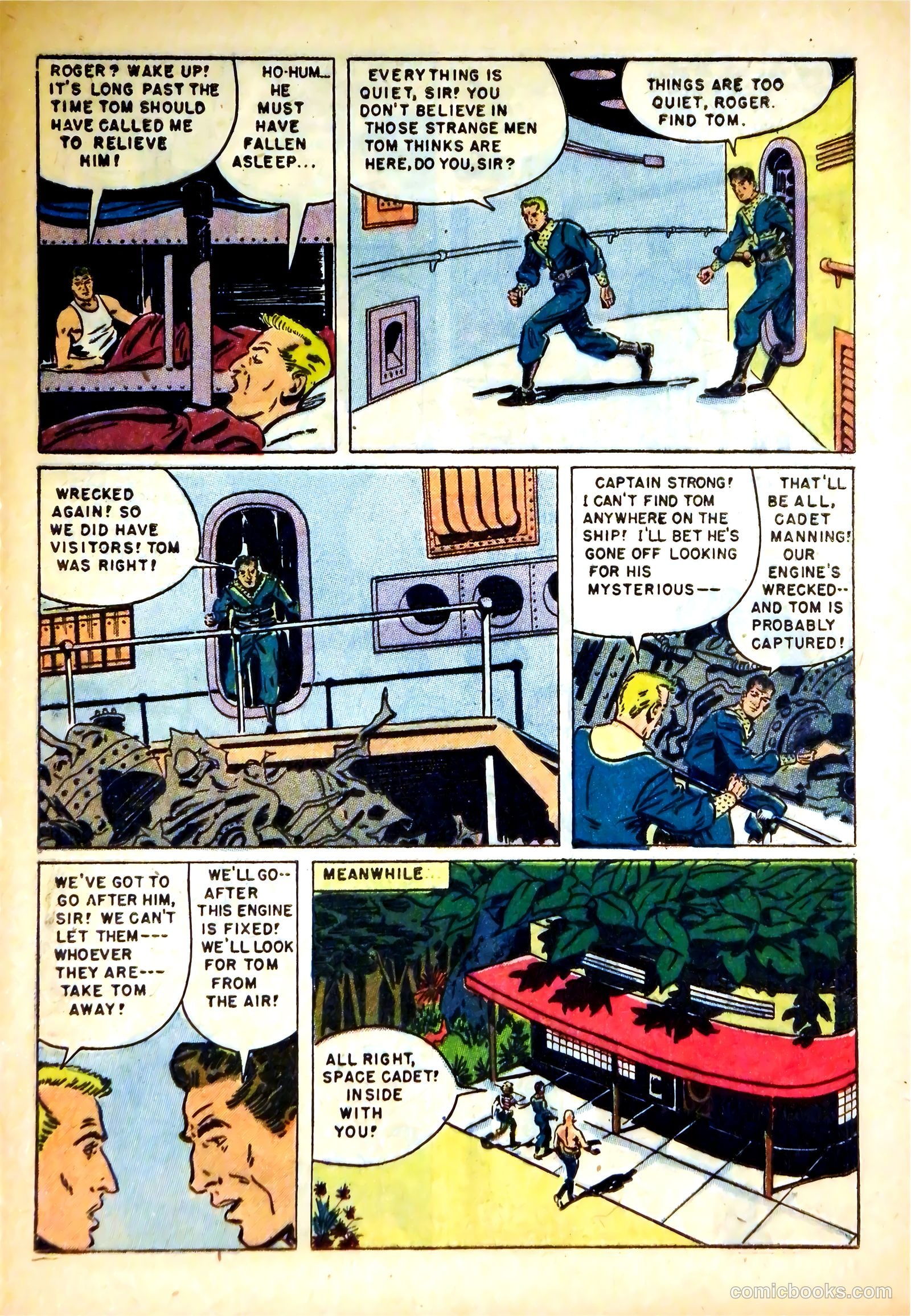 Tom Corbett Space Cadet #8 — page 25 of 36