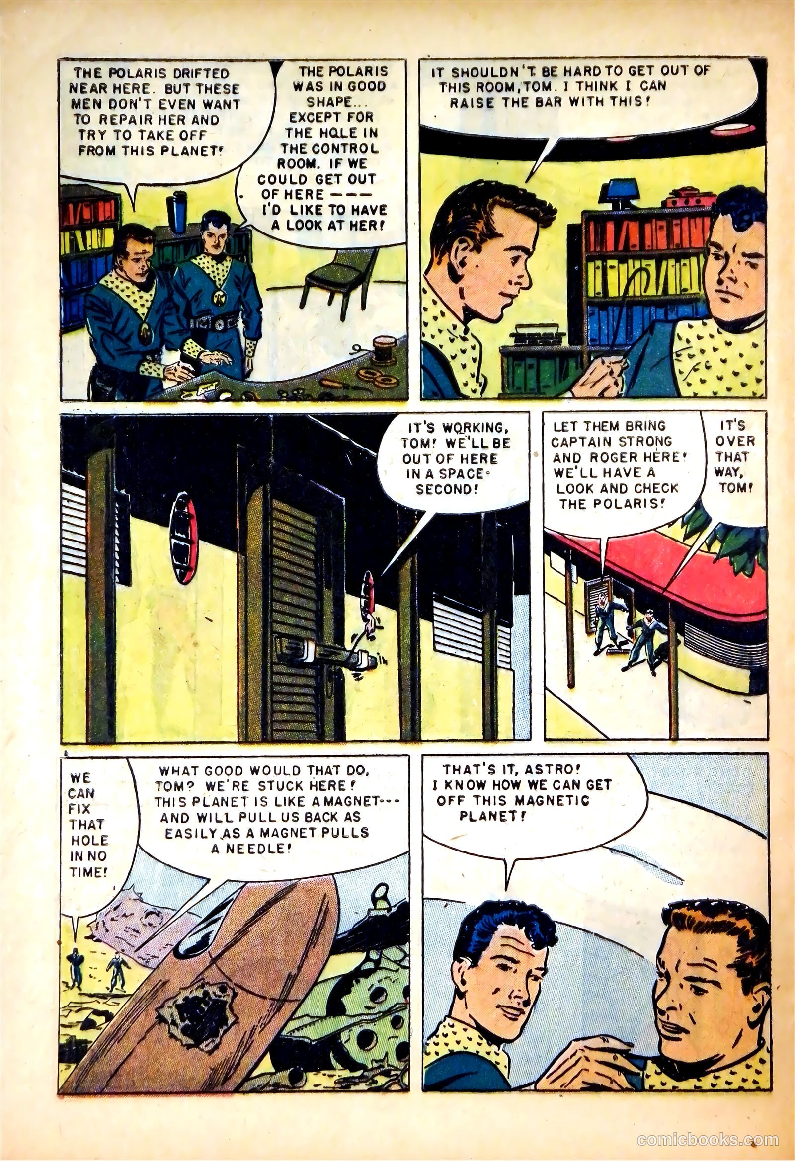 Tom Corbett Space Cadet #8 — page 28 of 36