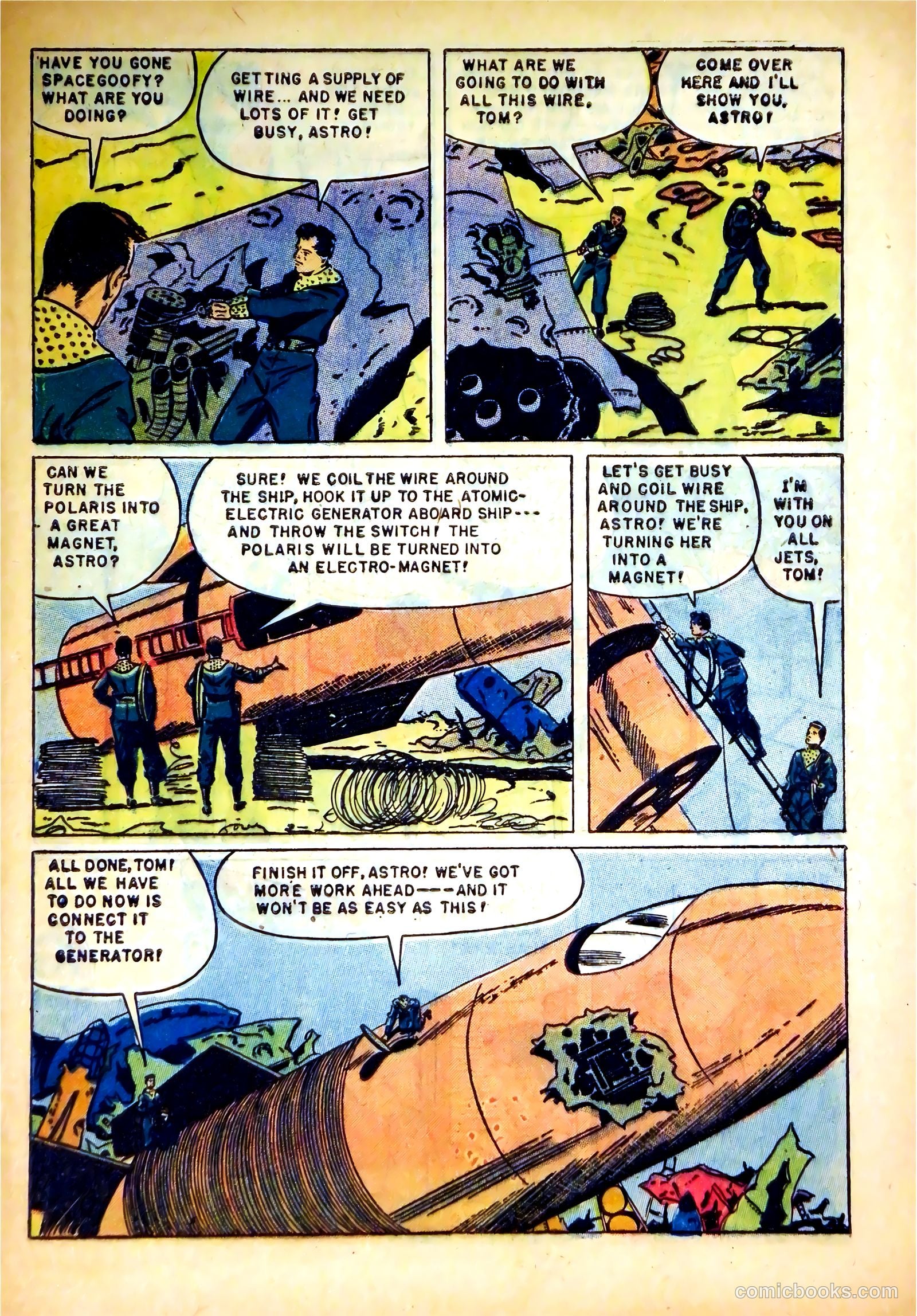 Tom Corbett Space Cadet #8 — page 29 of 36