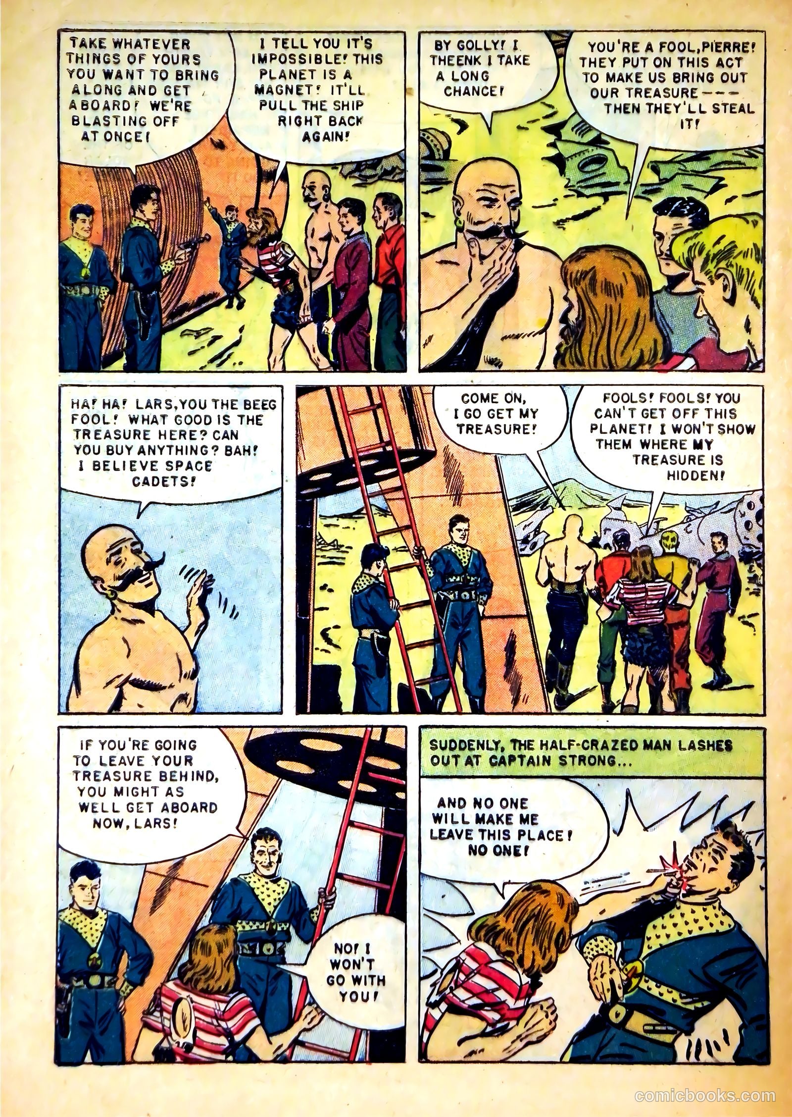 Tom Corbett Space Cadet #8 — page 32 of 36